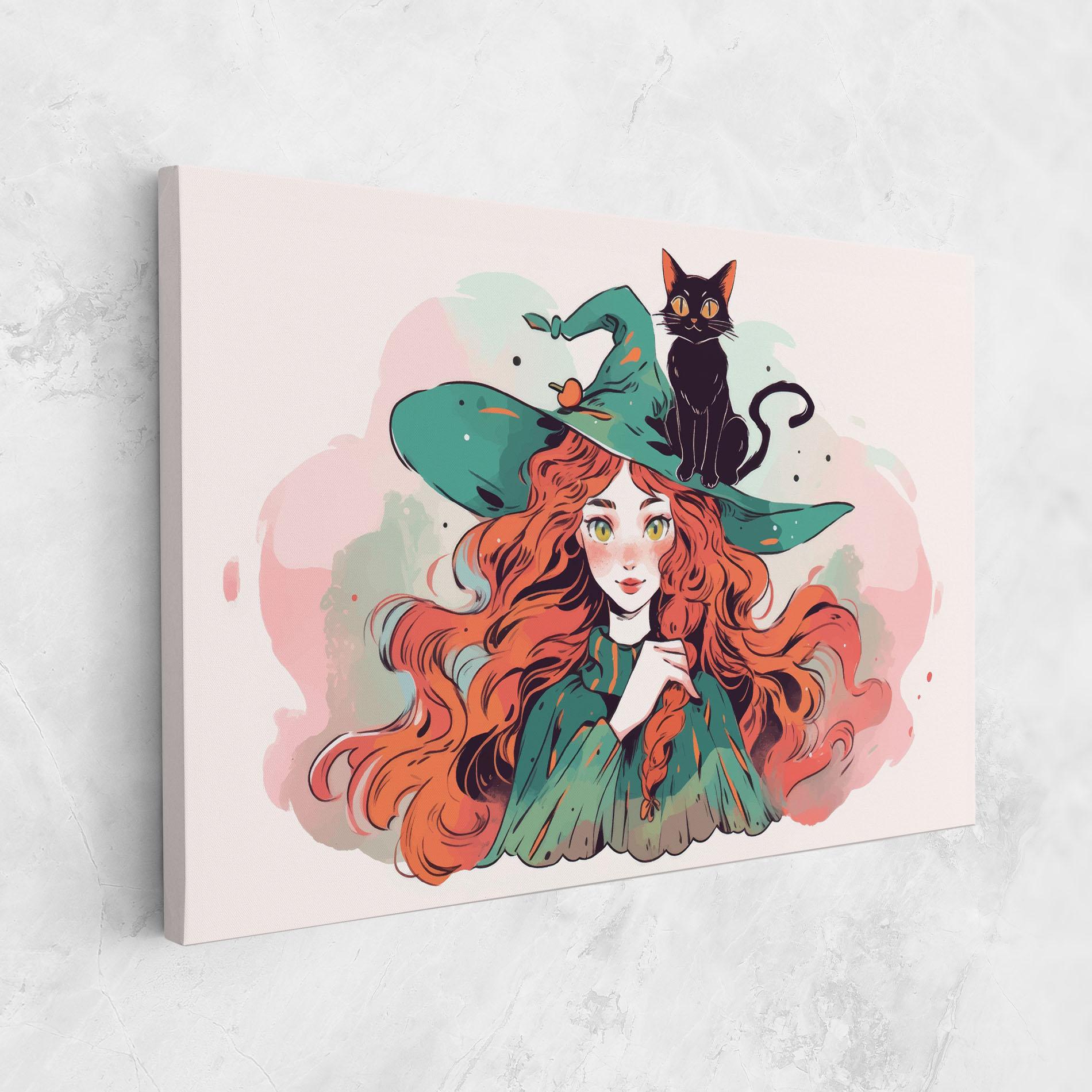 Tablou Canvas Red Air Witch mockup 1