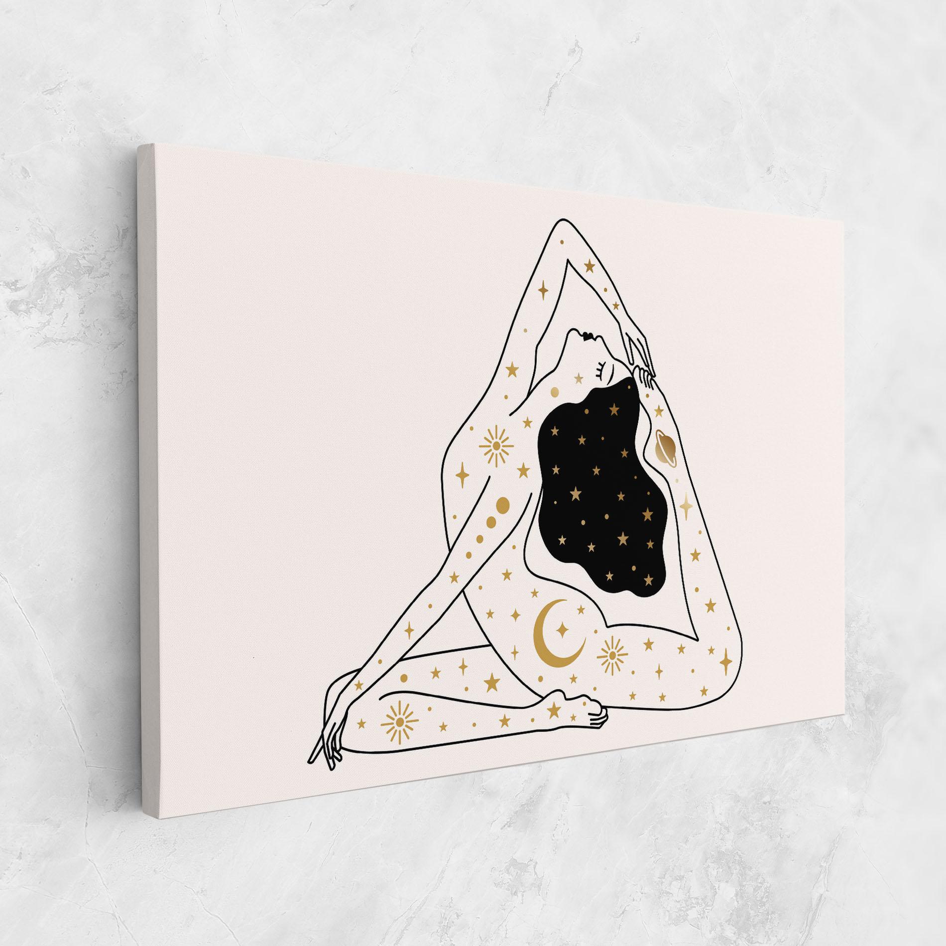 Tablou Canvas Stars Witch mockup 1