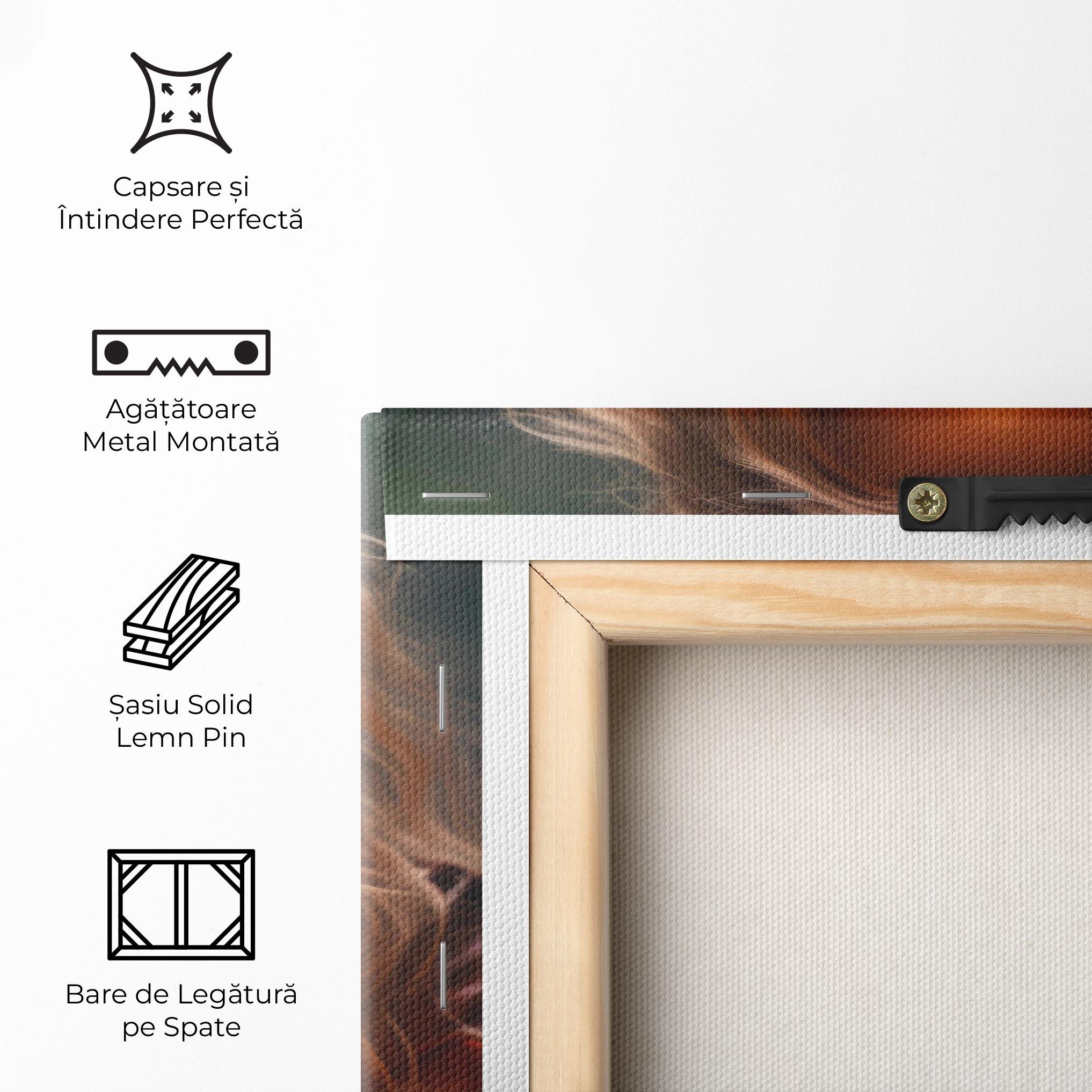 Tablou Canvas Beautiful Woman Witch mockup 5