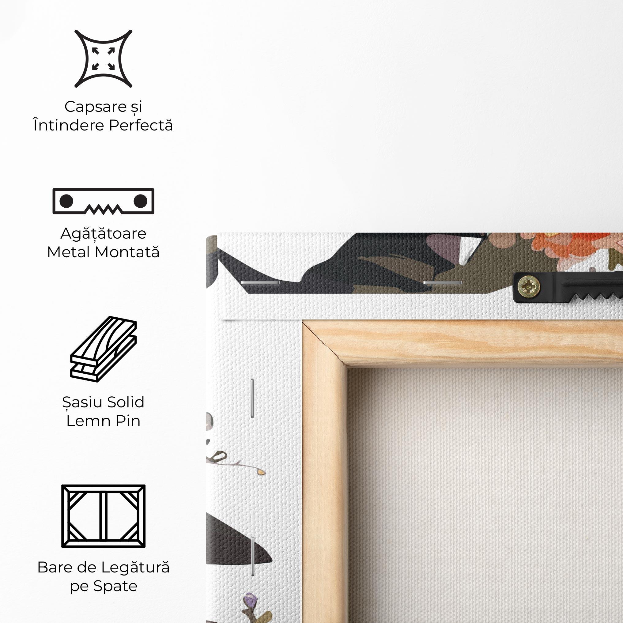 Tablou Canvas Cute Witch mockup 5