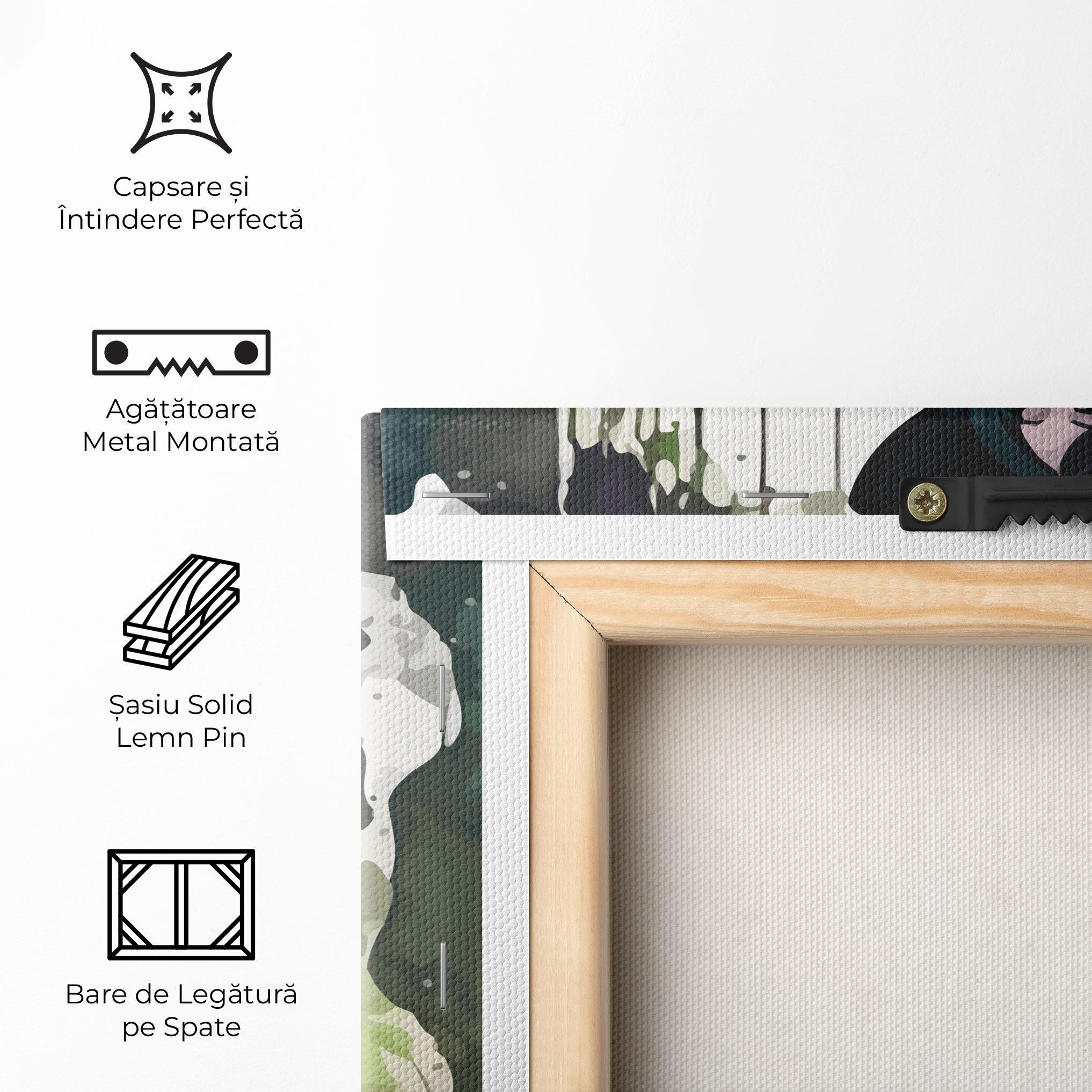 Tablou Canvas Green Light Witch mockup 5