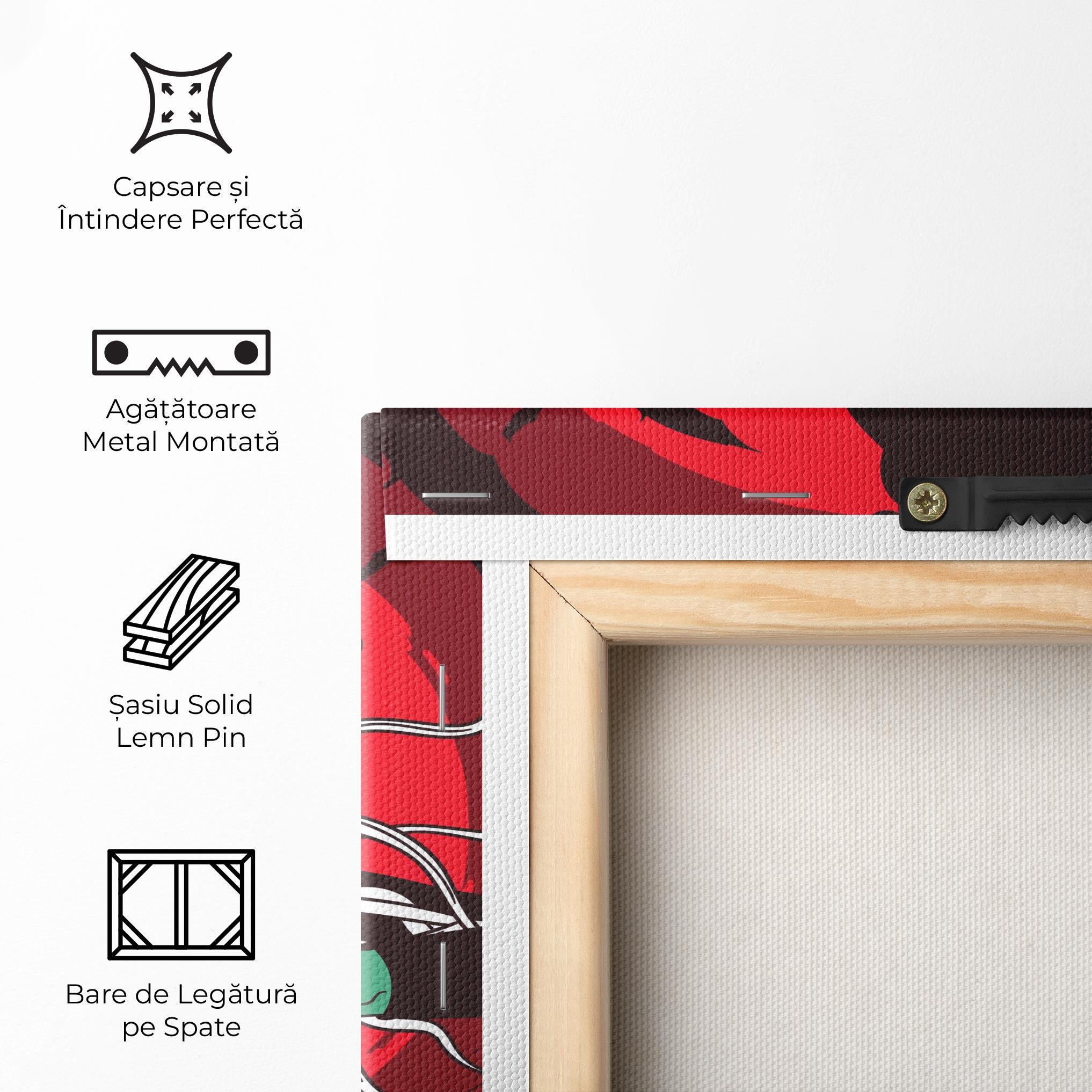 Tablou Canvas Green Witch mockup 5