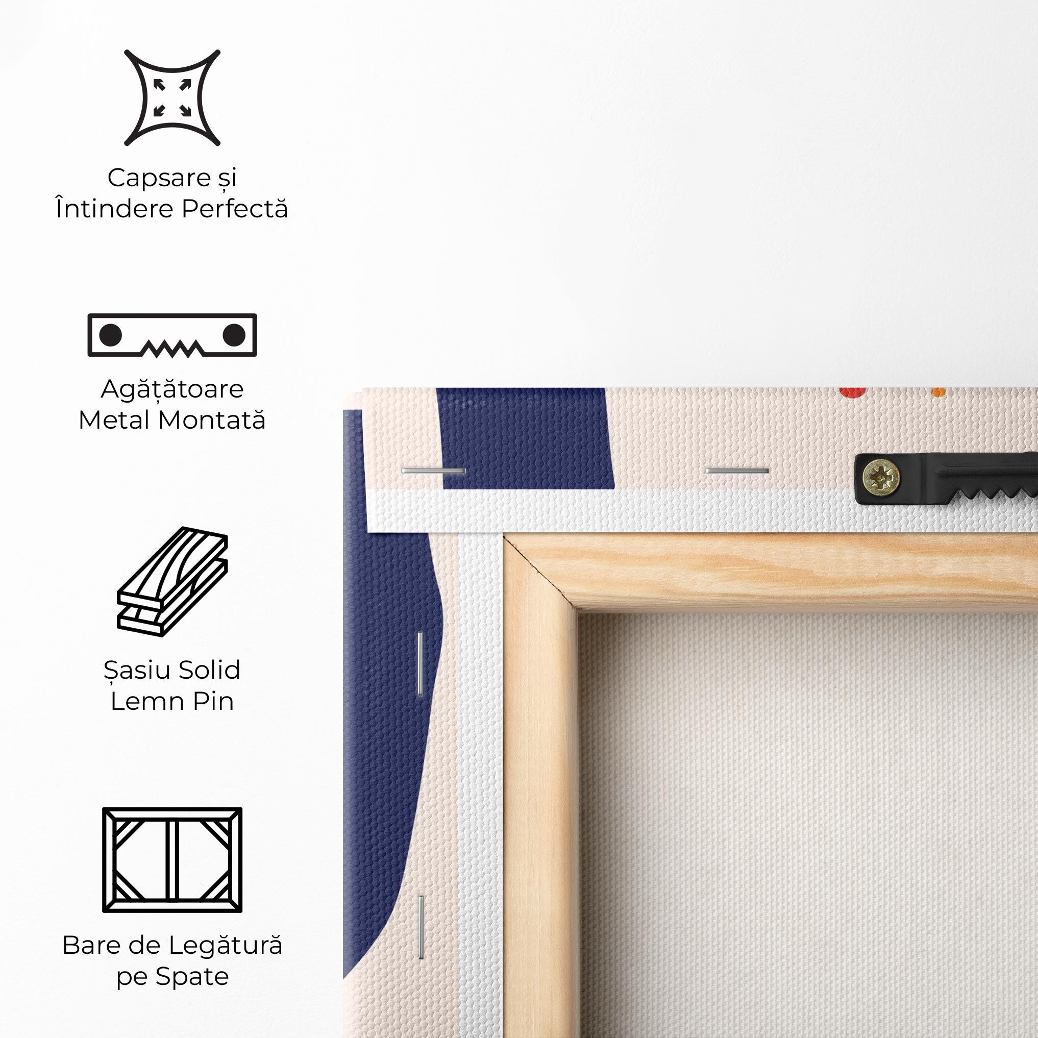 Tablou Canvas Magic Purple Hands mockup 5