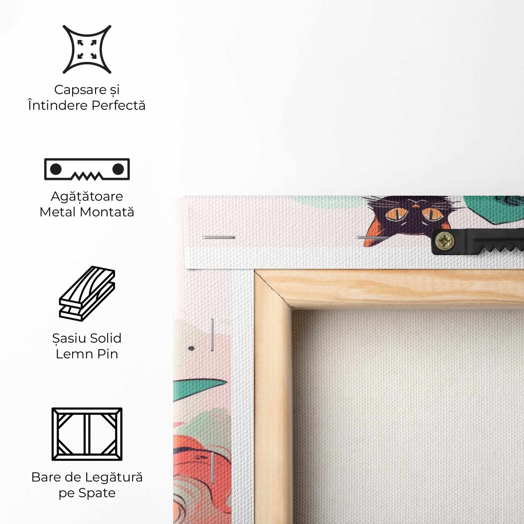 Tablou Canvas Red Air Witch mockup 5