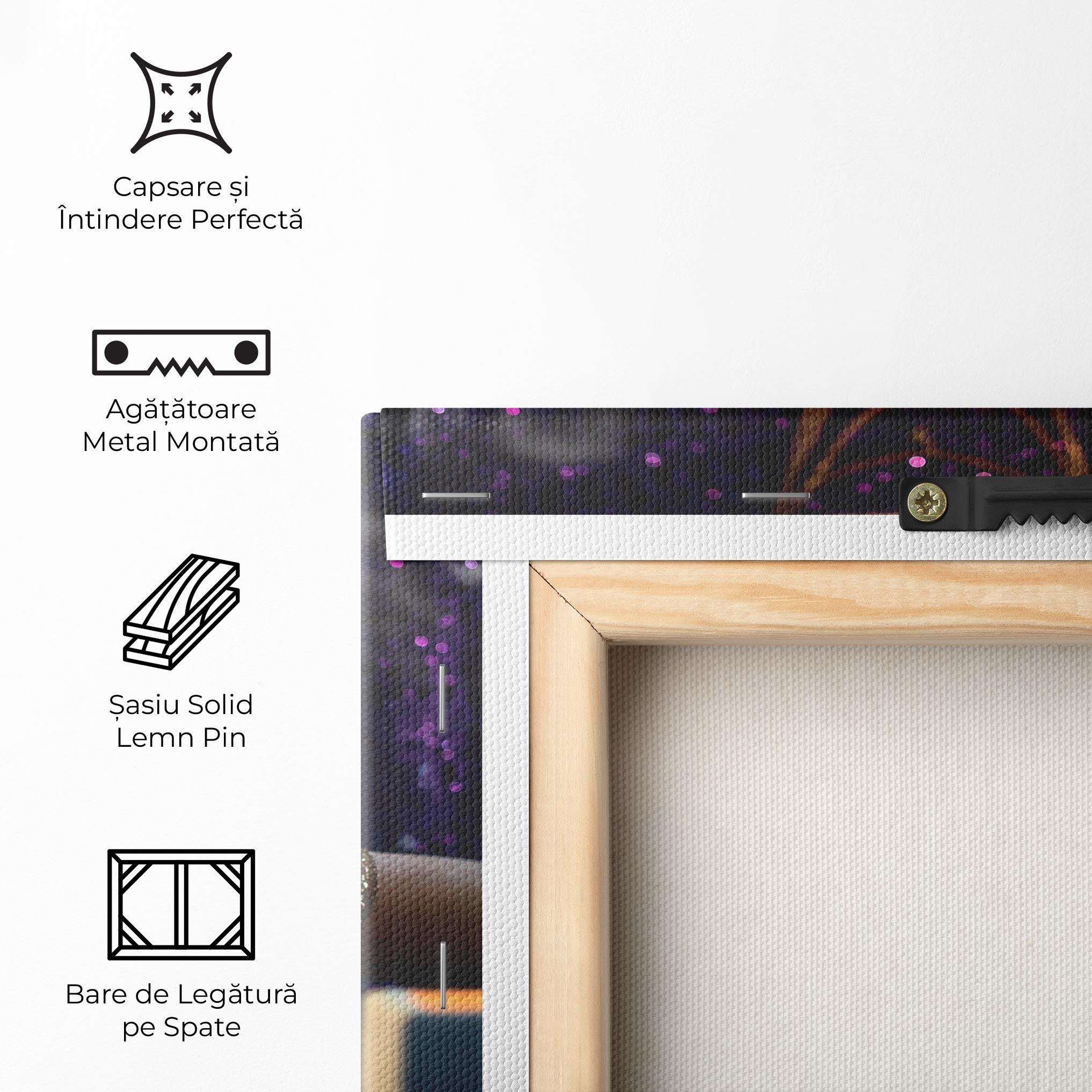 Tablou Canvas Witch Magic Smoke mockup 5