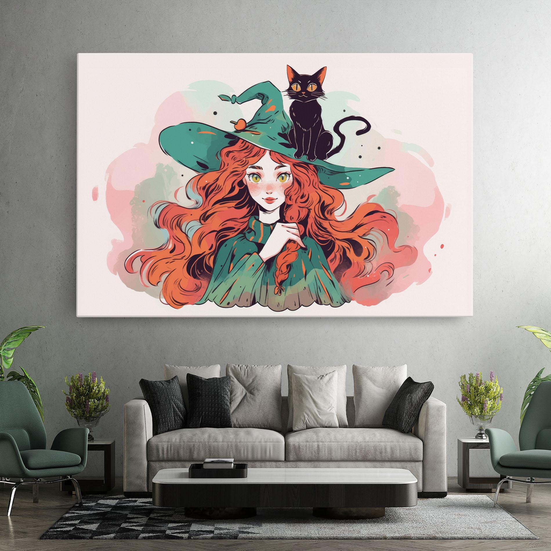 Tablou Canvas Red Air Witch mockup 7