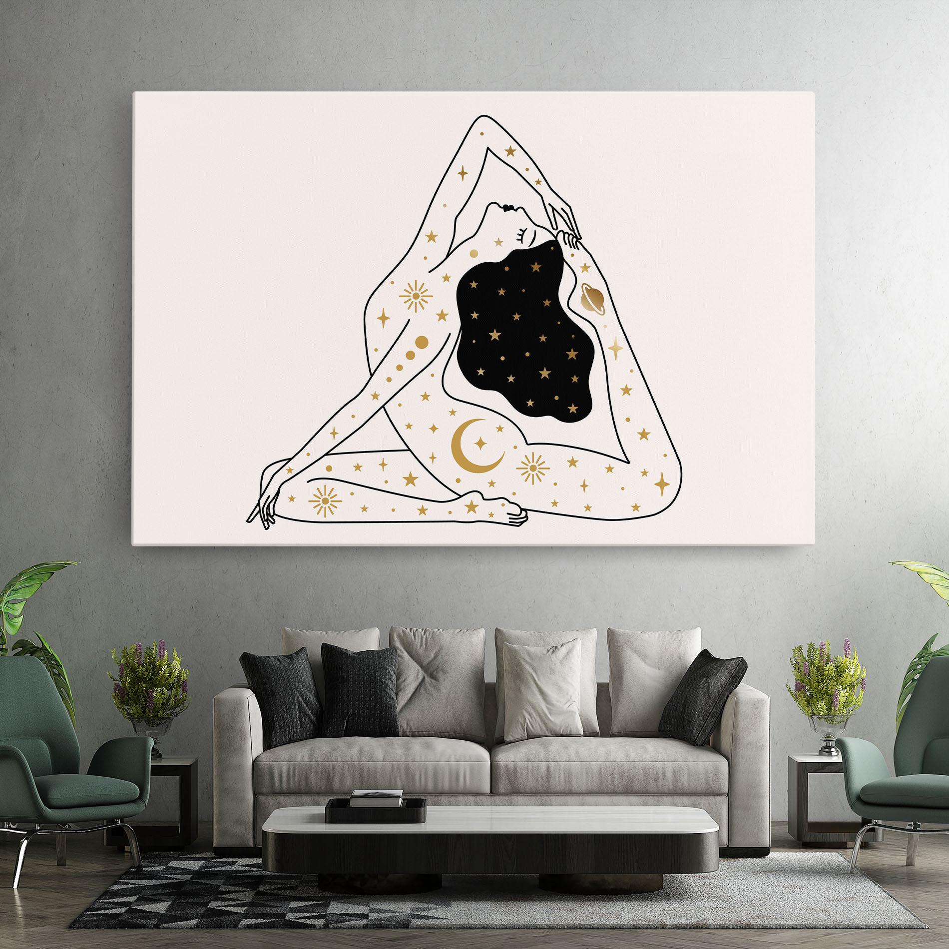 Tablou Canvas Stars Witch mockup 7