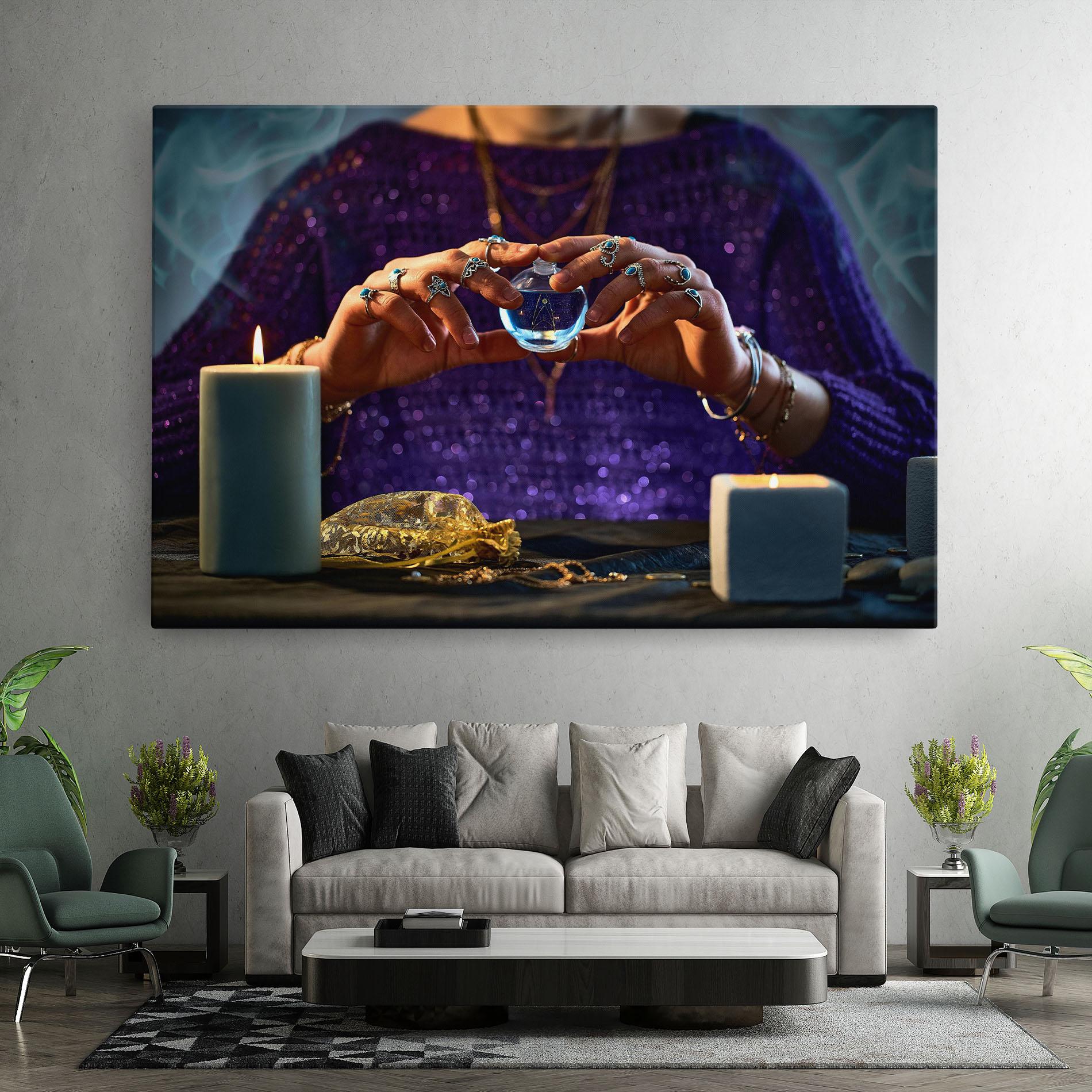 Tablou Canvas Witch Magic mockup 7