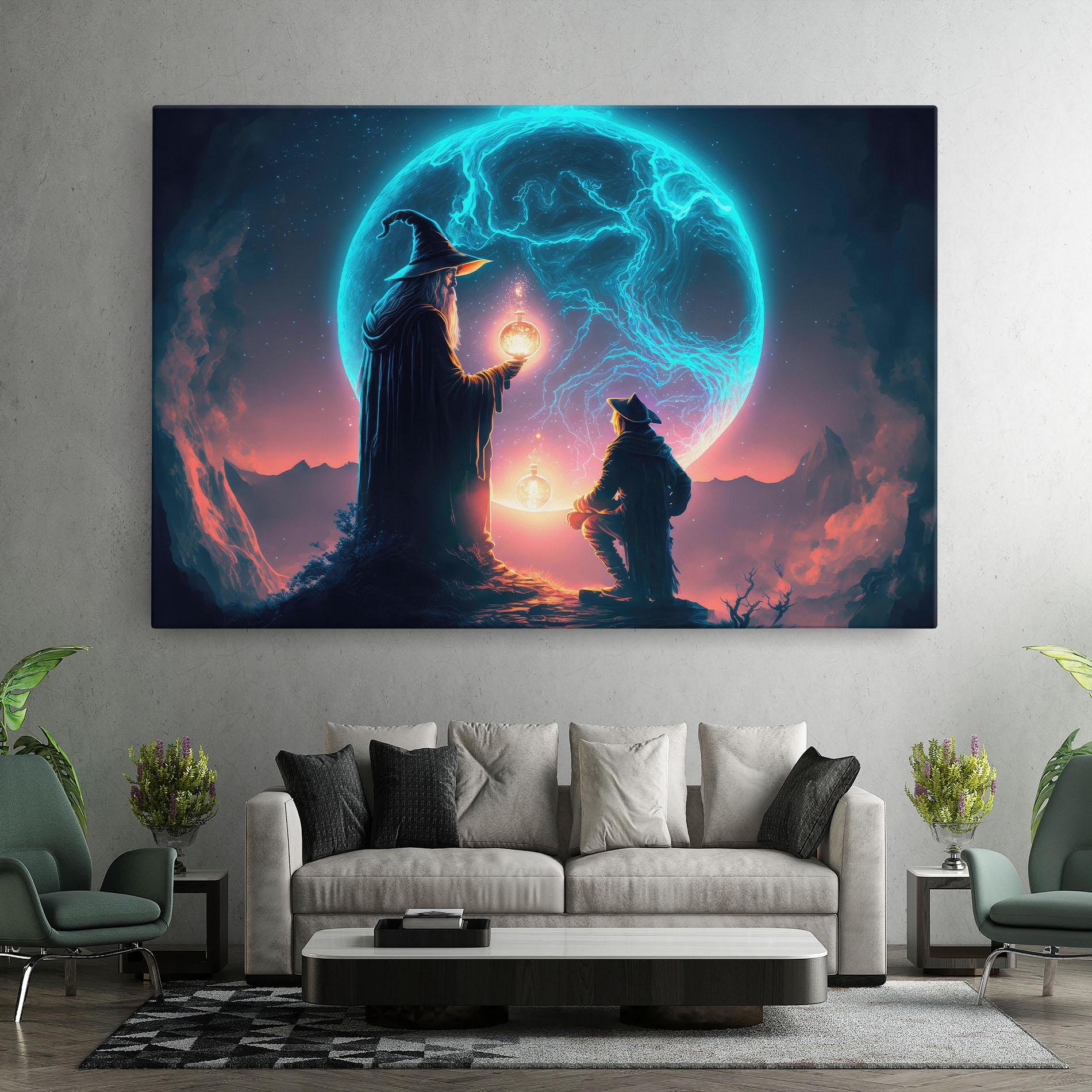 Tablou Canvas Wizard Magic mockup 7