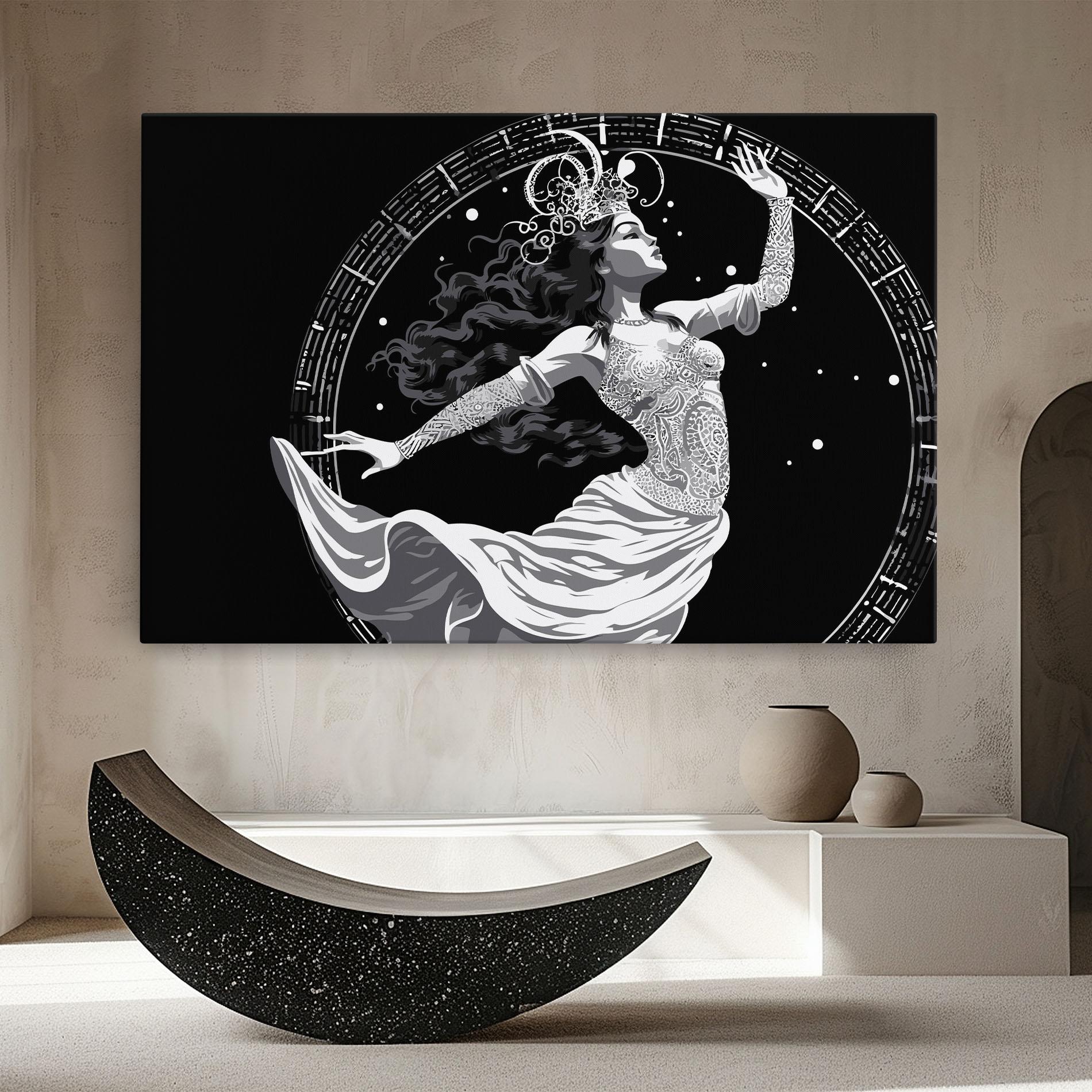 Tablou Canvas Beautiful Witch mockup 8