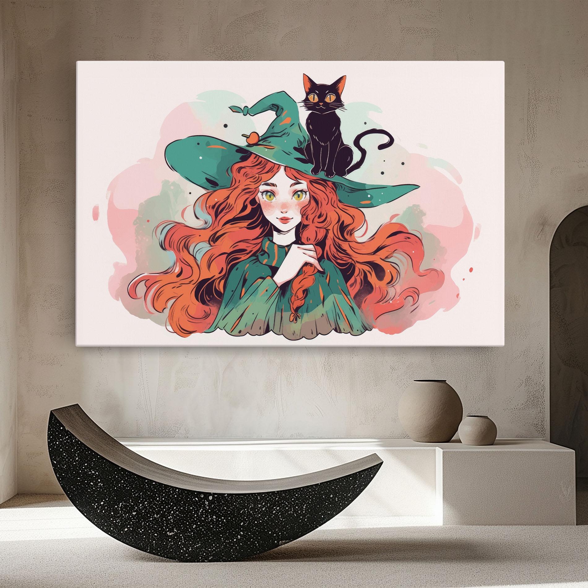Tablou Canvas Red Air Witch mockup 8