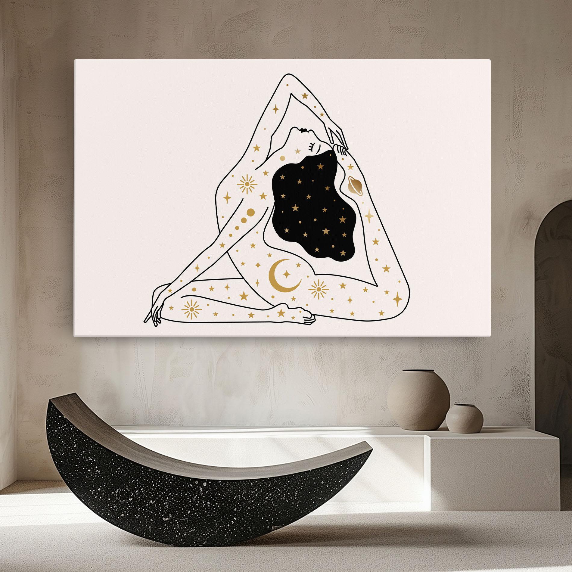 Tablou Canvas Stars Witch mockup 8