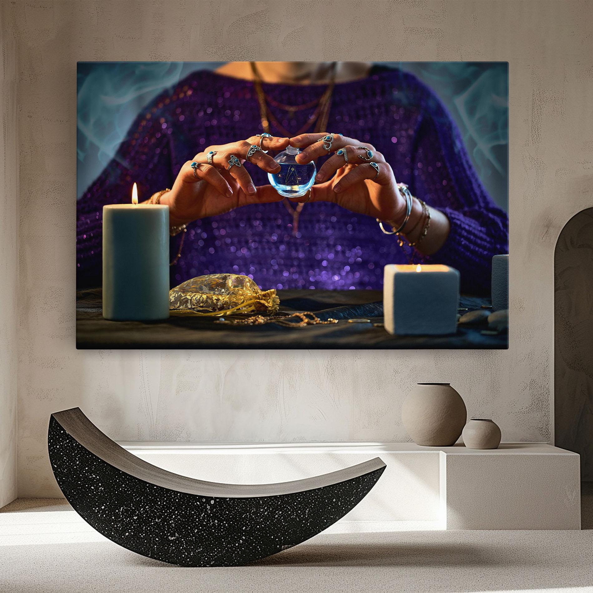 Tablou Canvas Witch Magic mockup 8