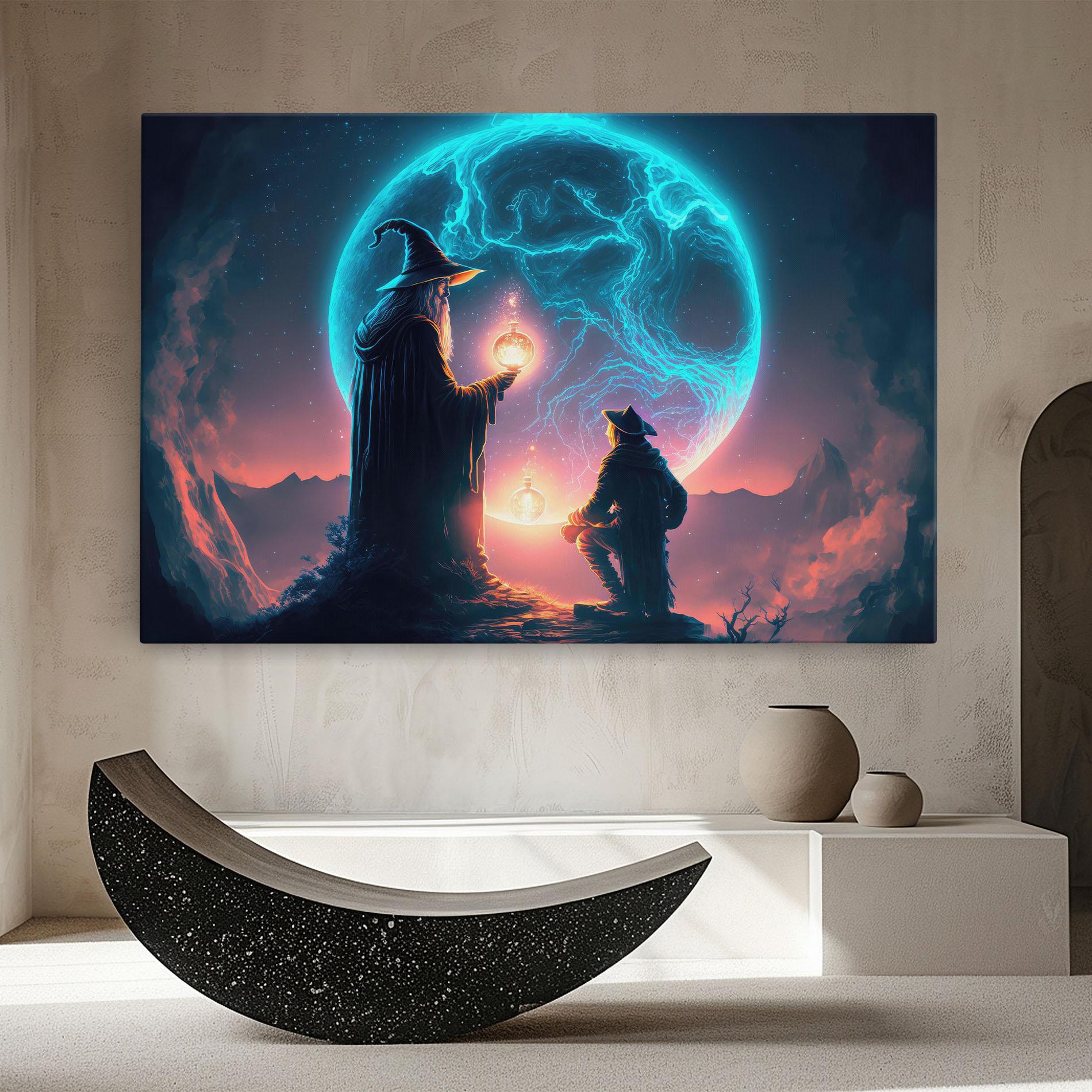 Tablou Canvas Wizard Magic mockup 8