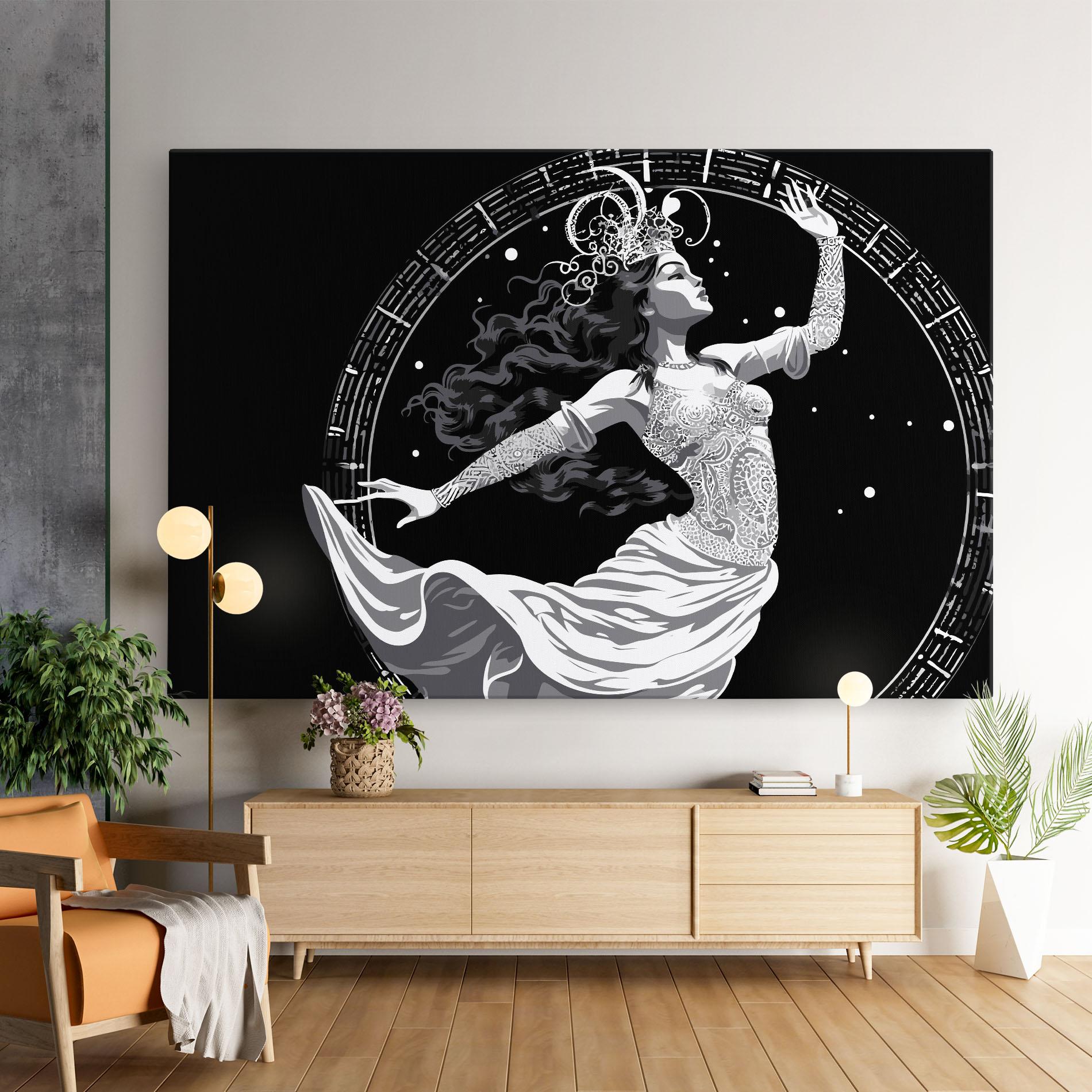 Tablou Canvas Beautiful Witch mockup 9