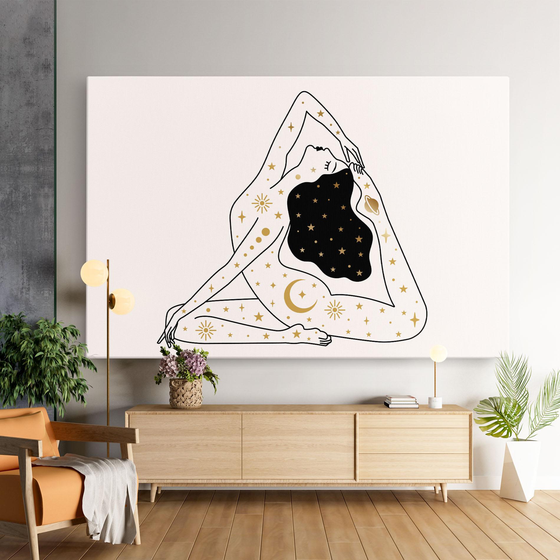 Tablou Canvas Stars Witch mockup 9