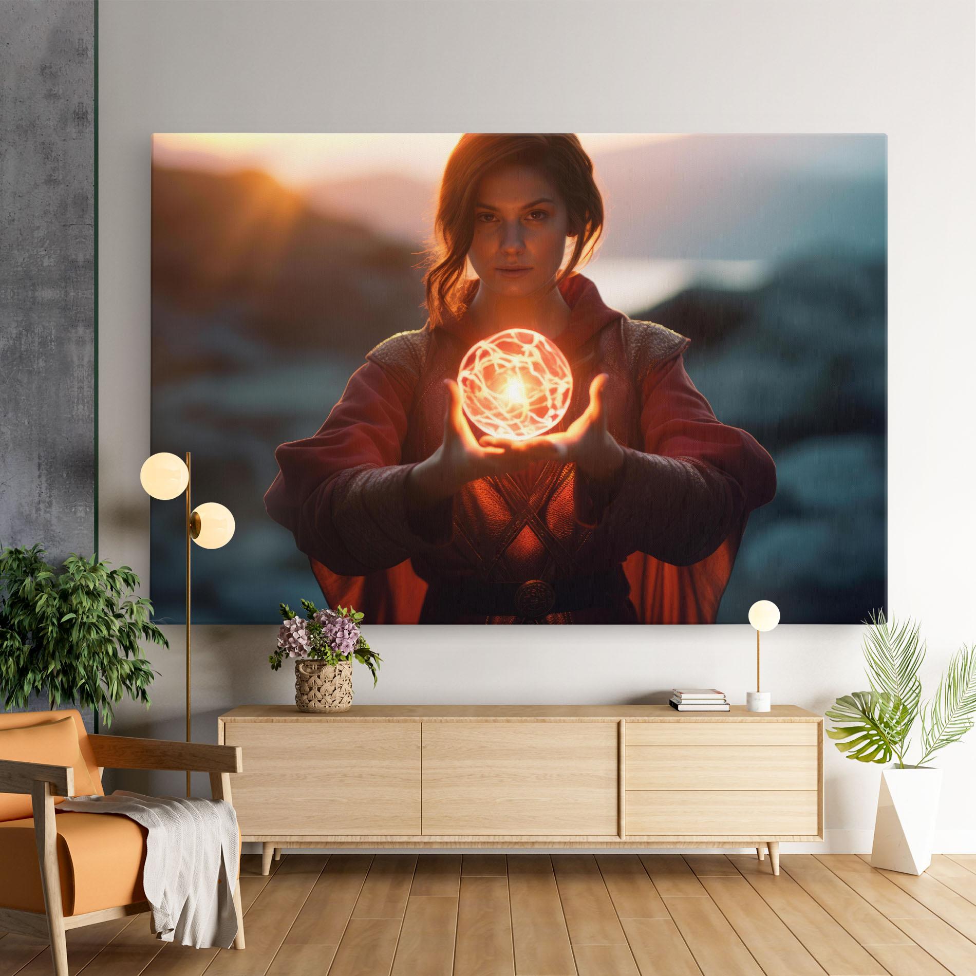 Tablou Canvas Witch Ball mockup 9