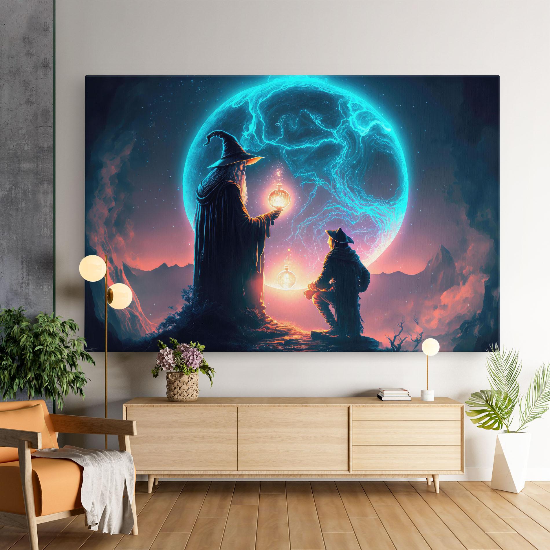 Tablou Canvas Wizard Magic mockup 9