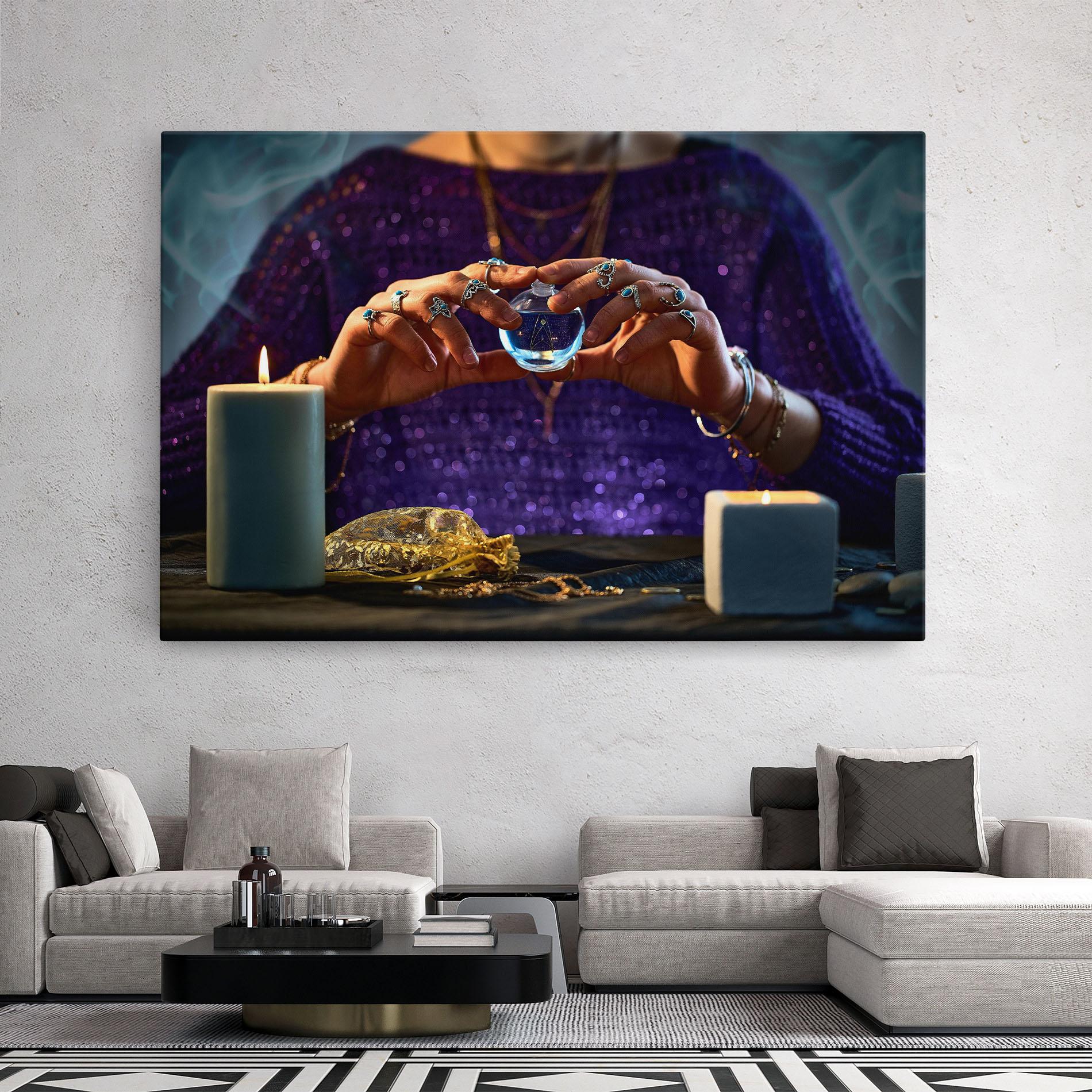 Tablou Canvas Witch Magic mockup 2