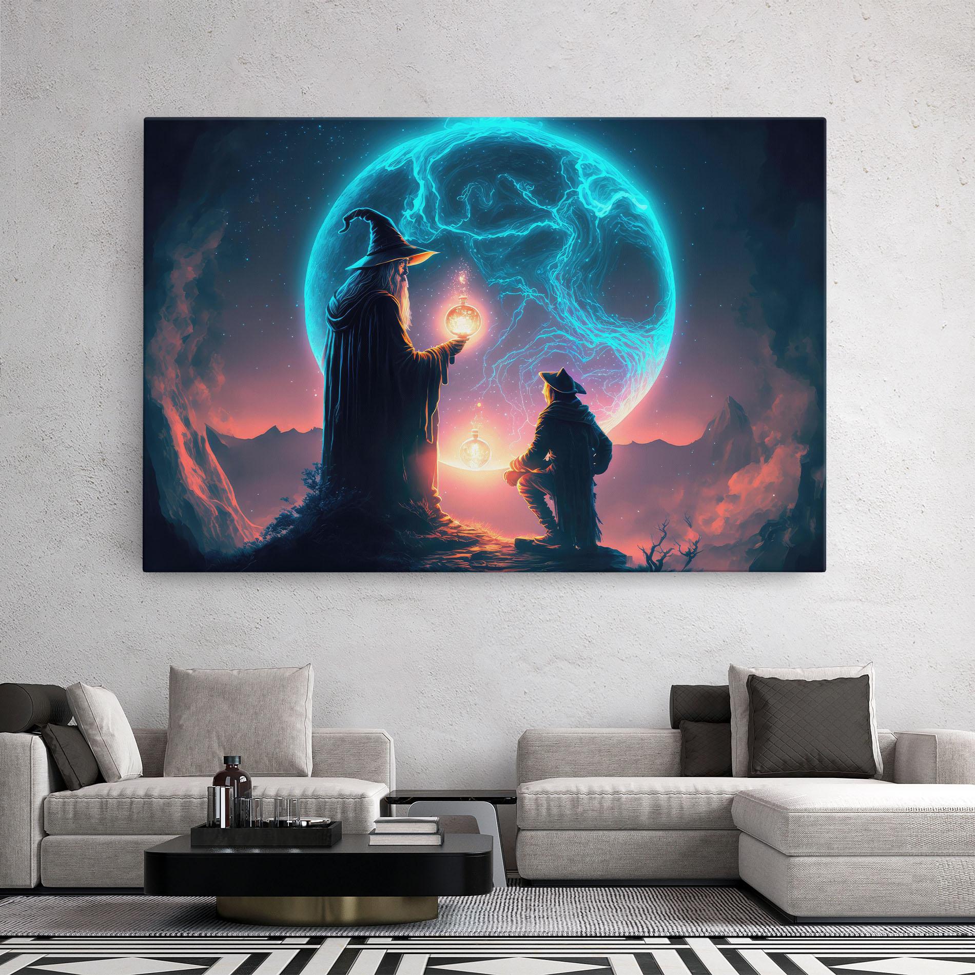 Tablou Canvas Wizard Magic mockup 2