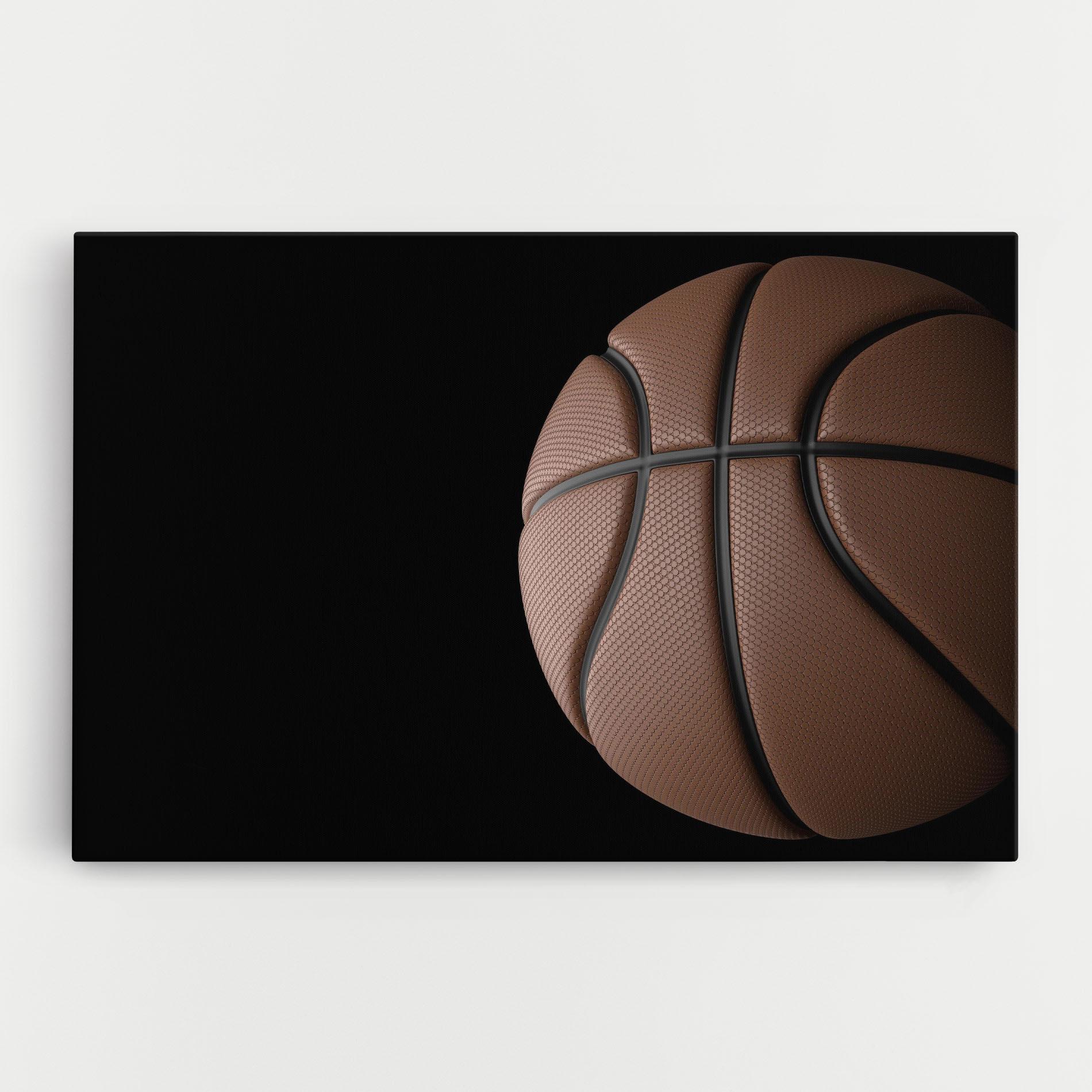 Tablou Canvas 3d Basketball Ball mockup 0