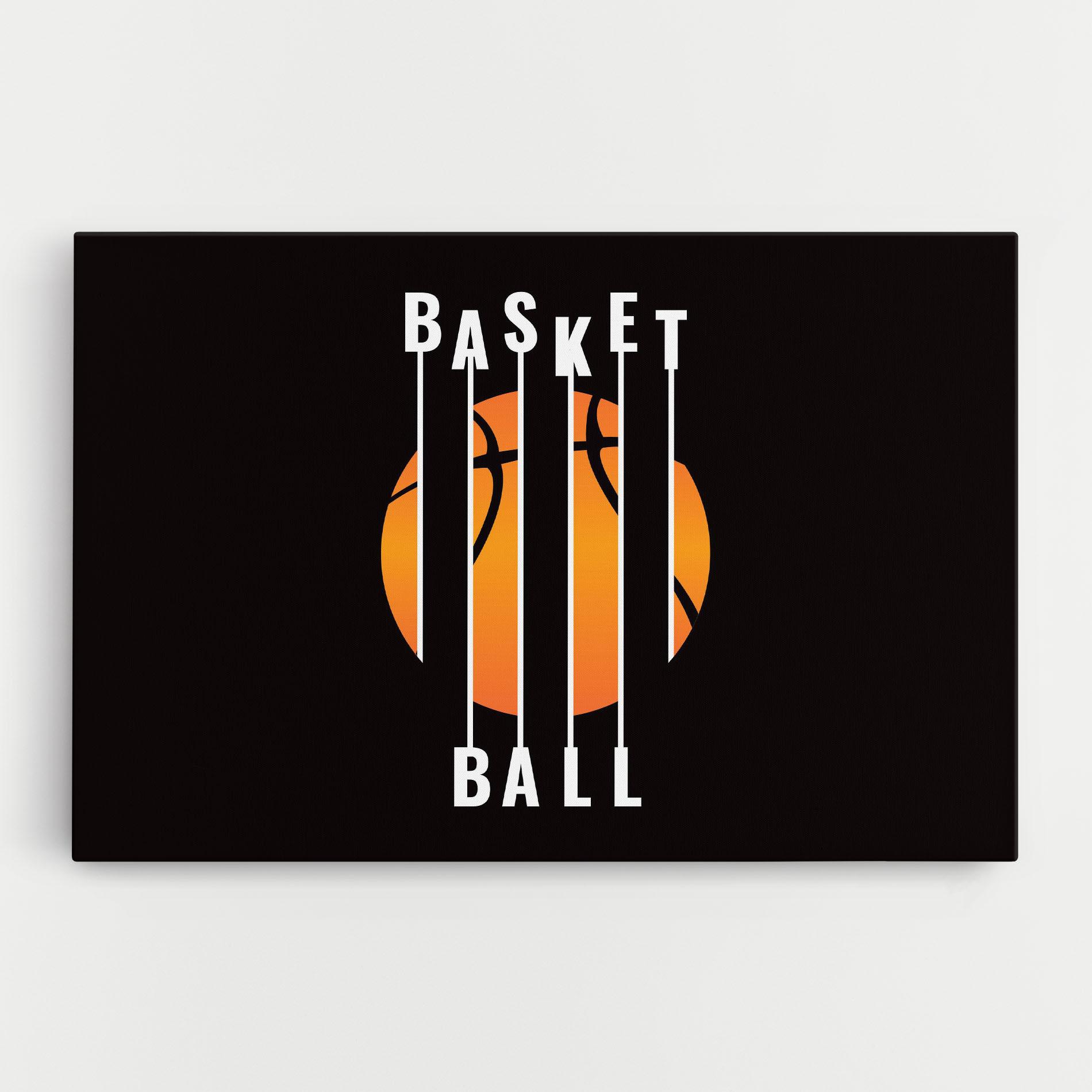 Tablou Canvas Basket Ball mockup 0