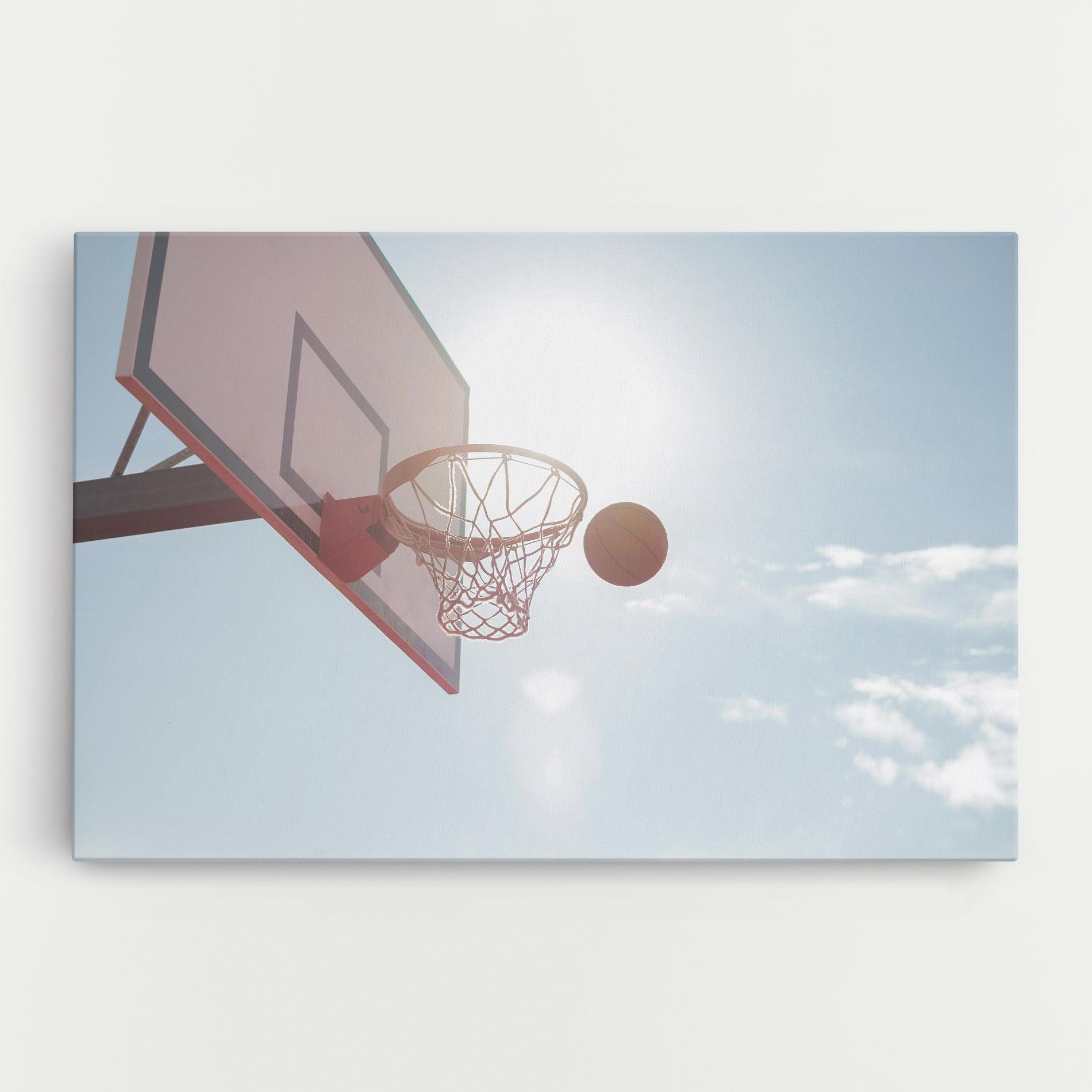 Tablou Canvas Basketball Hoop mockup 0