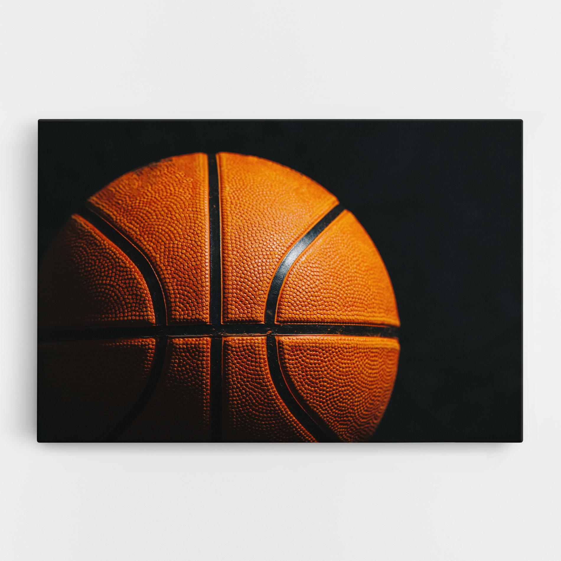 Tablou Canvas Orange Basketball mockup 0