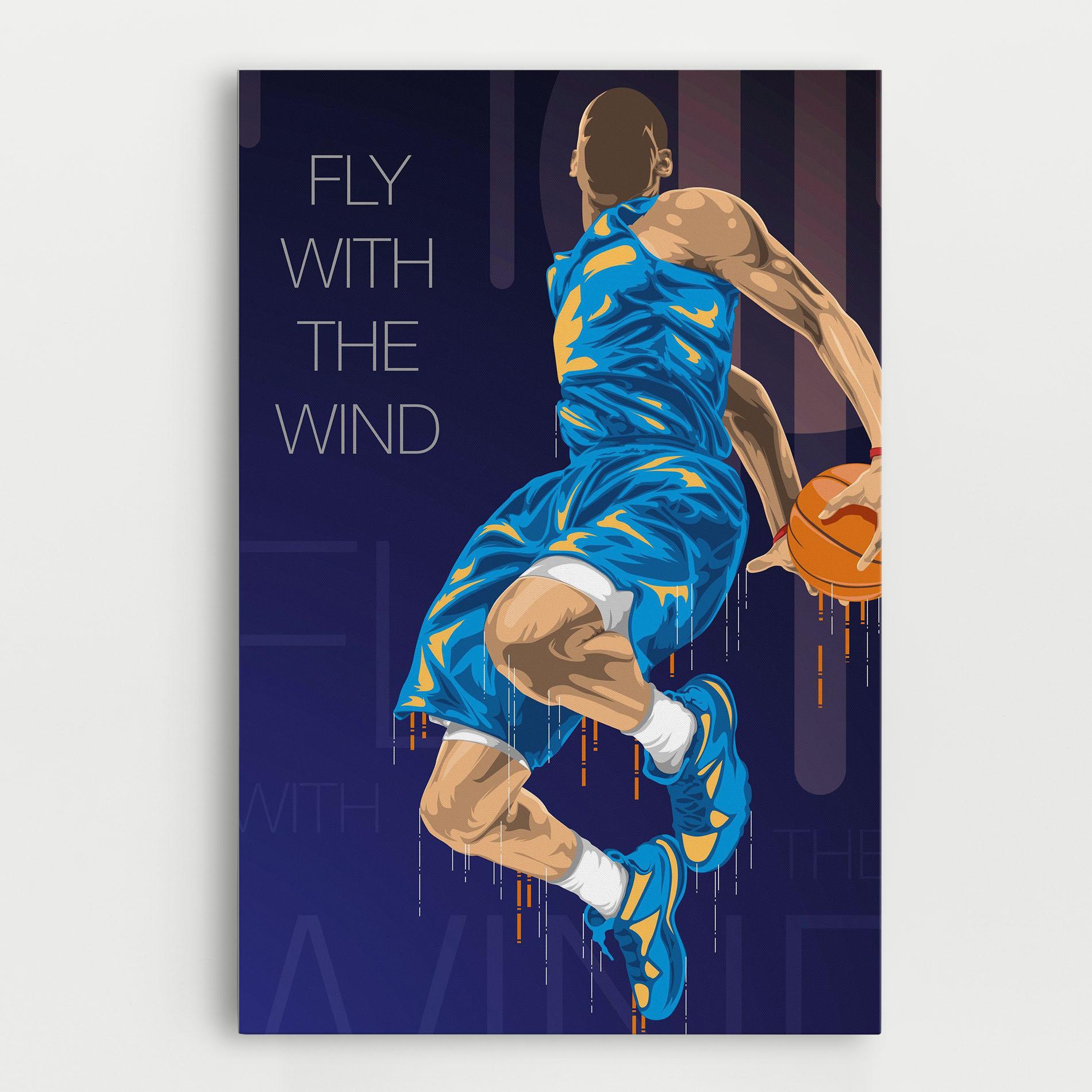 Tablou Canvas Fly With The Wind mockup 0