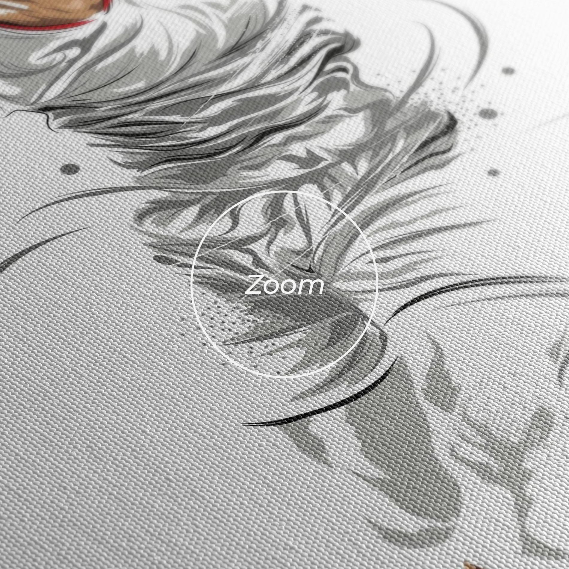 Tablou Canvas Dribbling Basketbal mockup 3