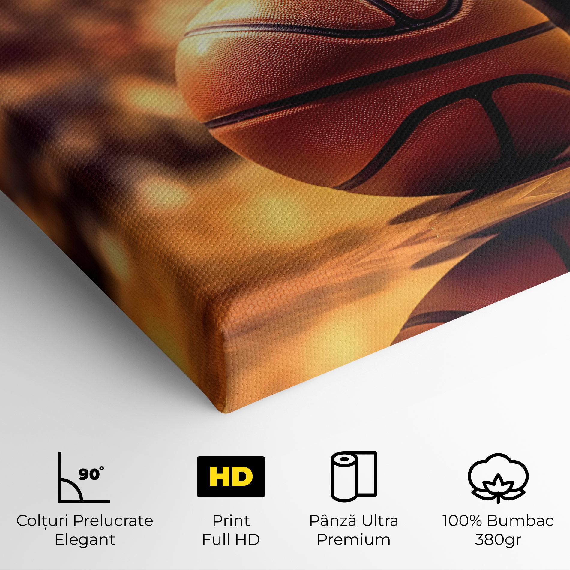 Tablou Canvas Basketball Arena mockup 4