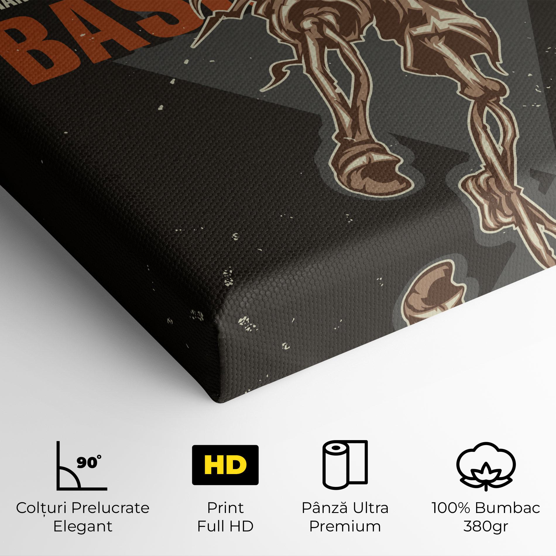 Tablou Canvas Basketball League mockup 4