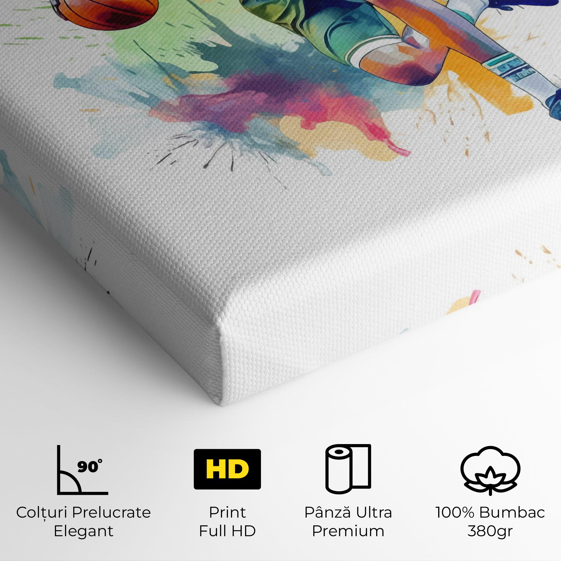 Tablou Canvas Playing Basket mockup 4