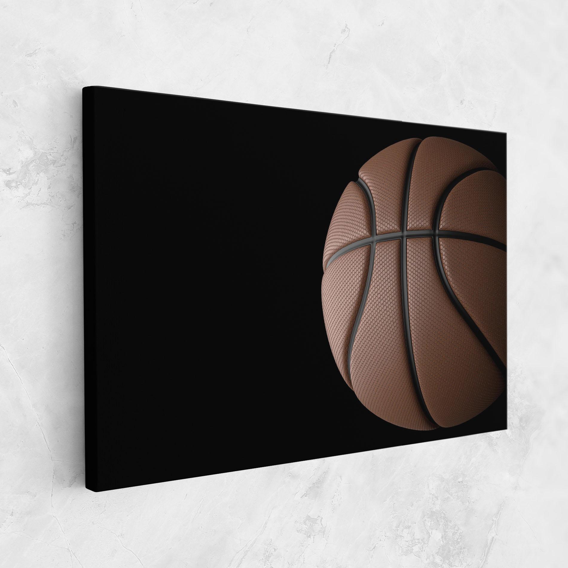 Tablou Canvas 3d Basketball Ball mockup 1