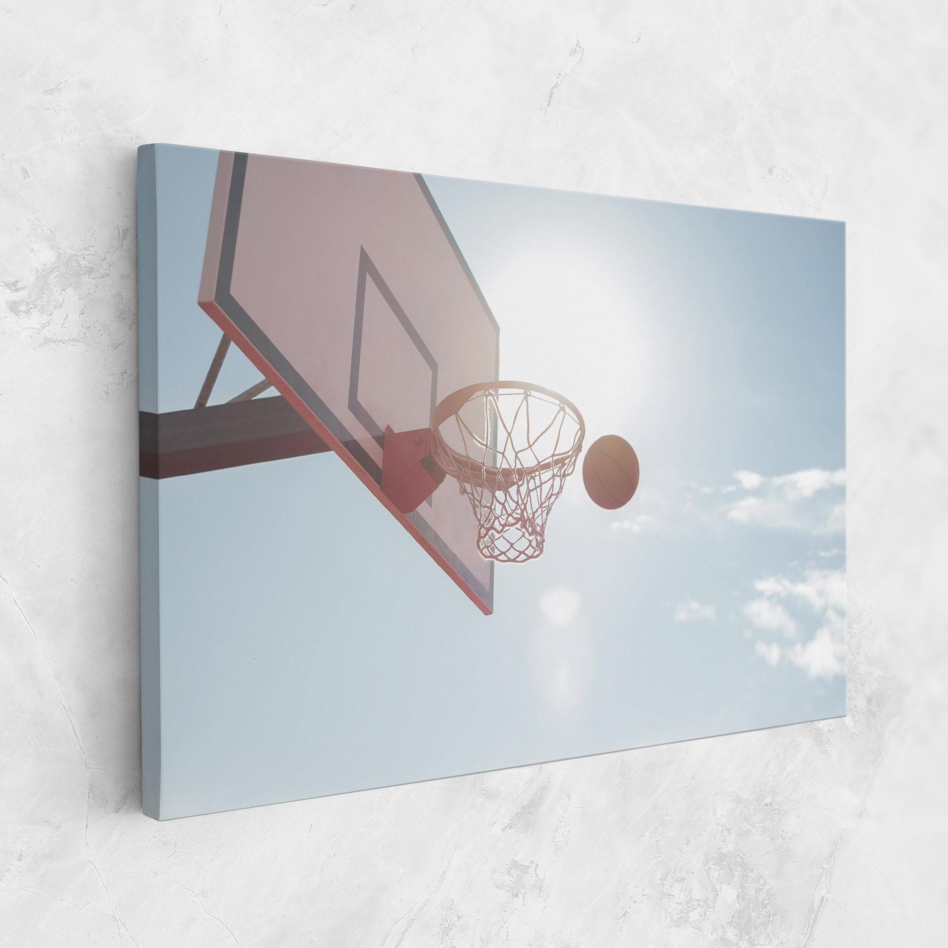 Tablou Canvas Basketball Hoop mockup 1