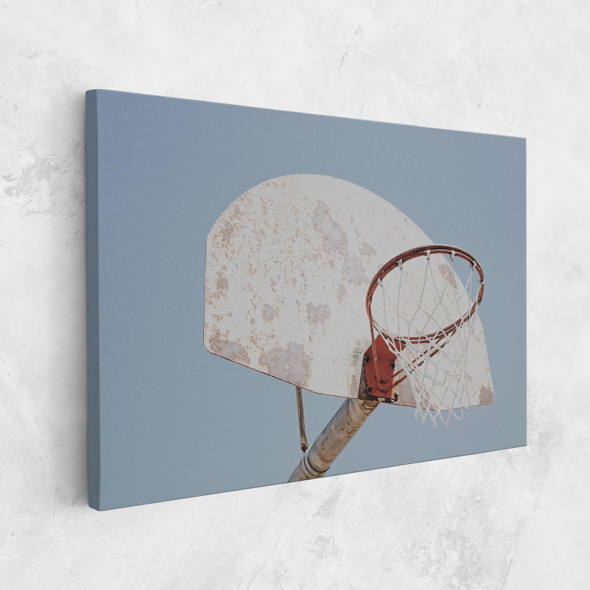 Tablou Canvas Old Basketball Hoop mockup 1