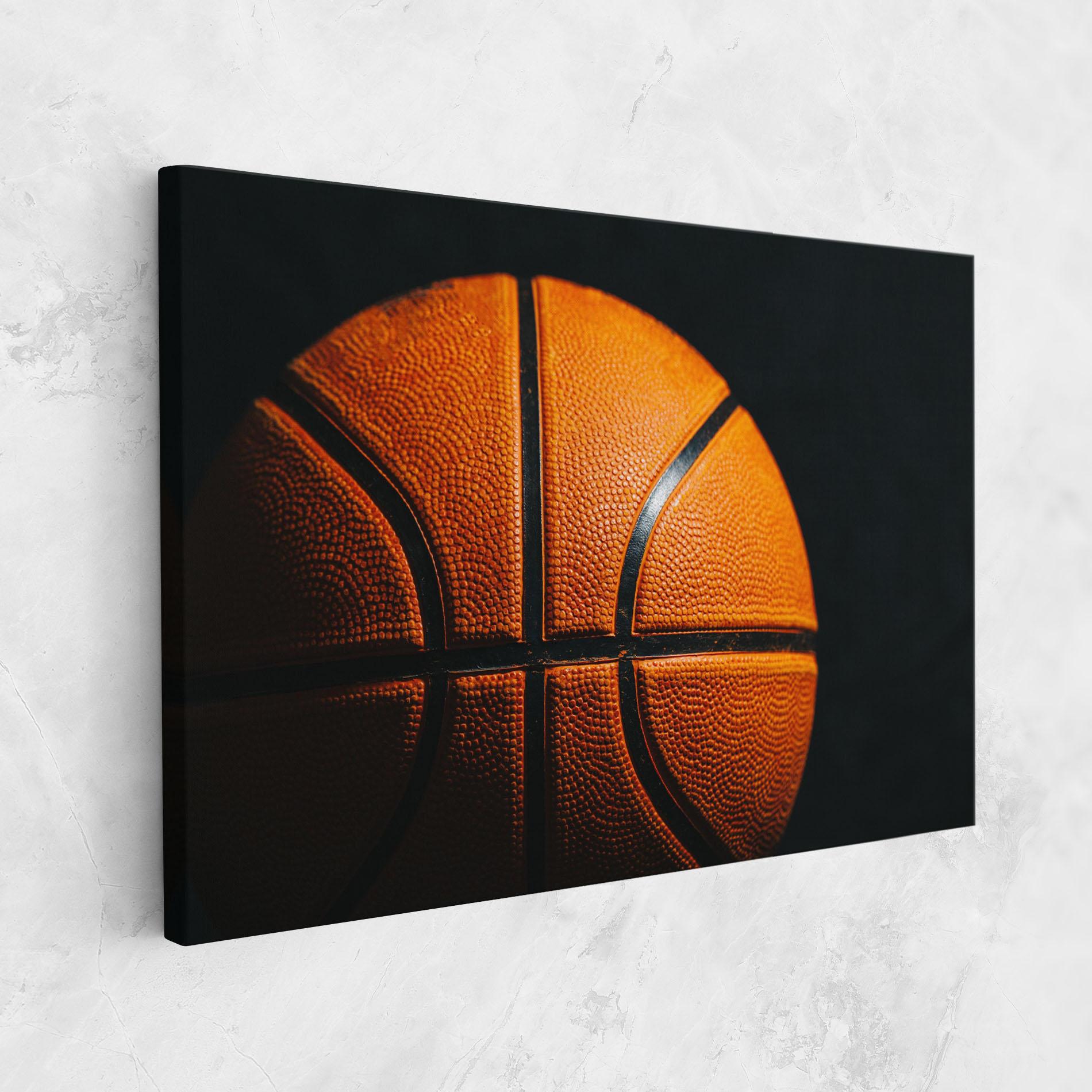 Tablou Canvas Orange Basketball mockup 1
