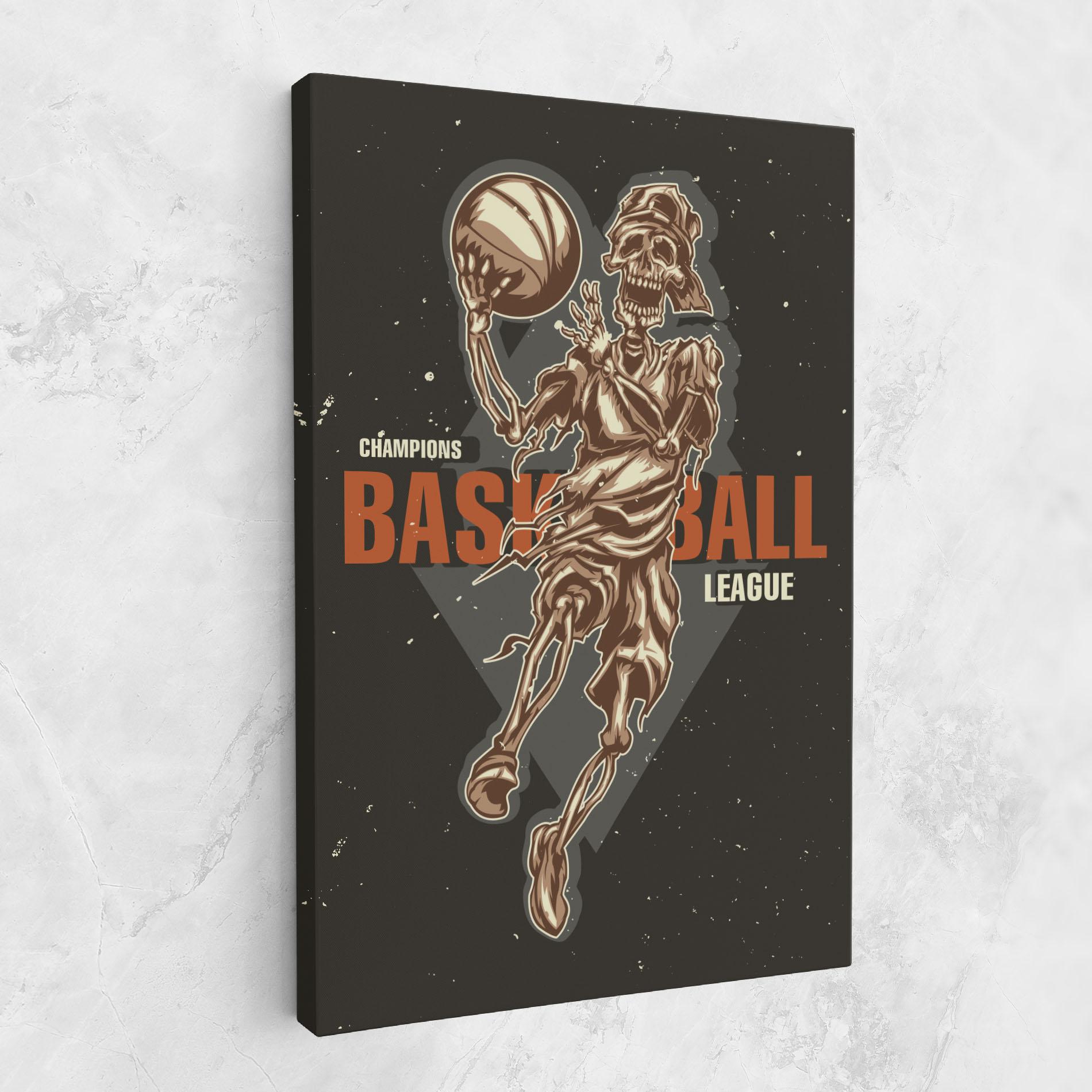 Tablou Canvas Basketball League mockup 1