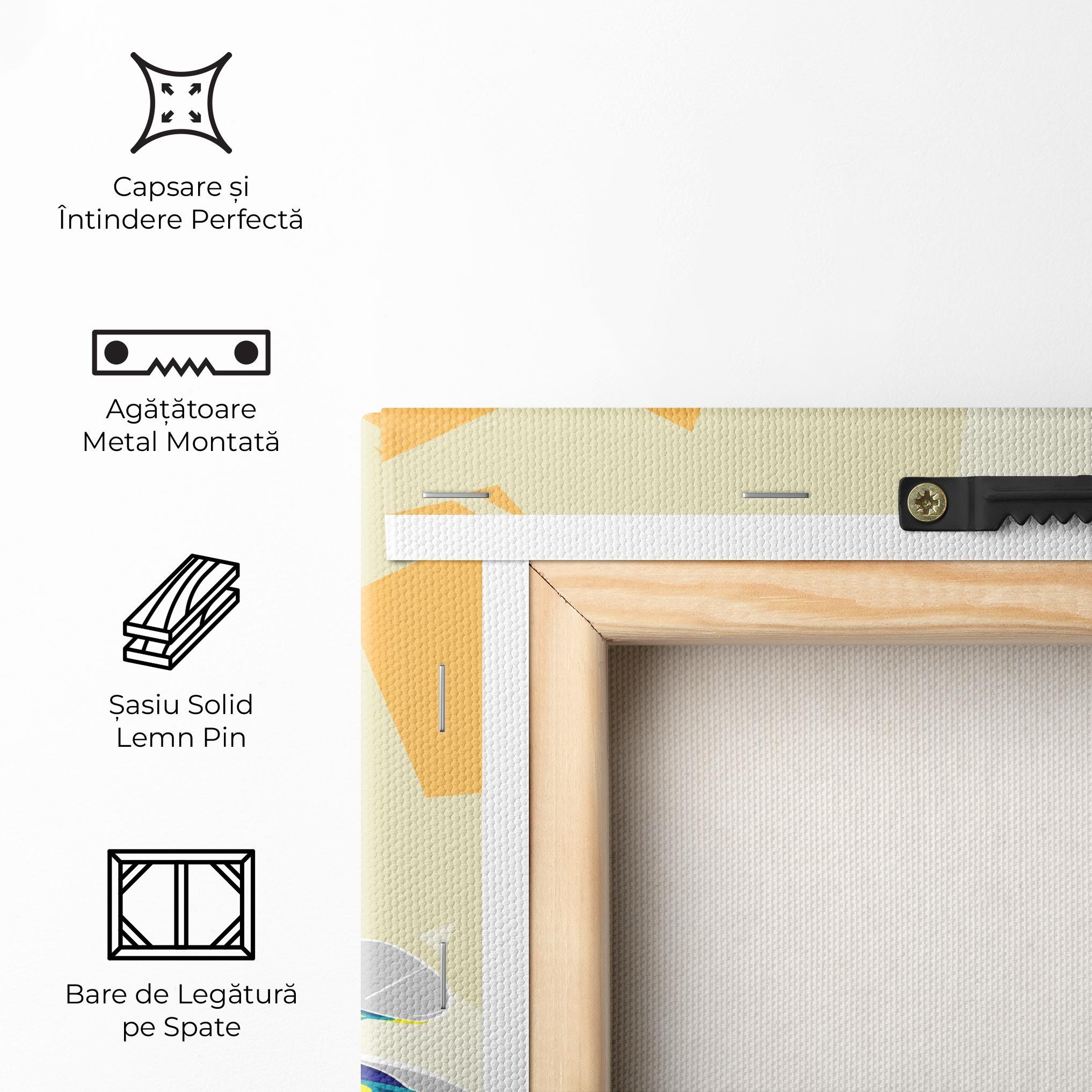 Tablou Canvas Basketball Dunk Pose mockup 5