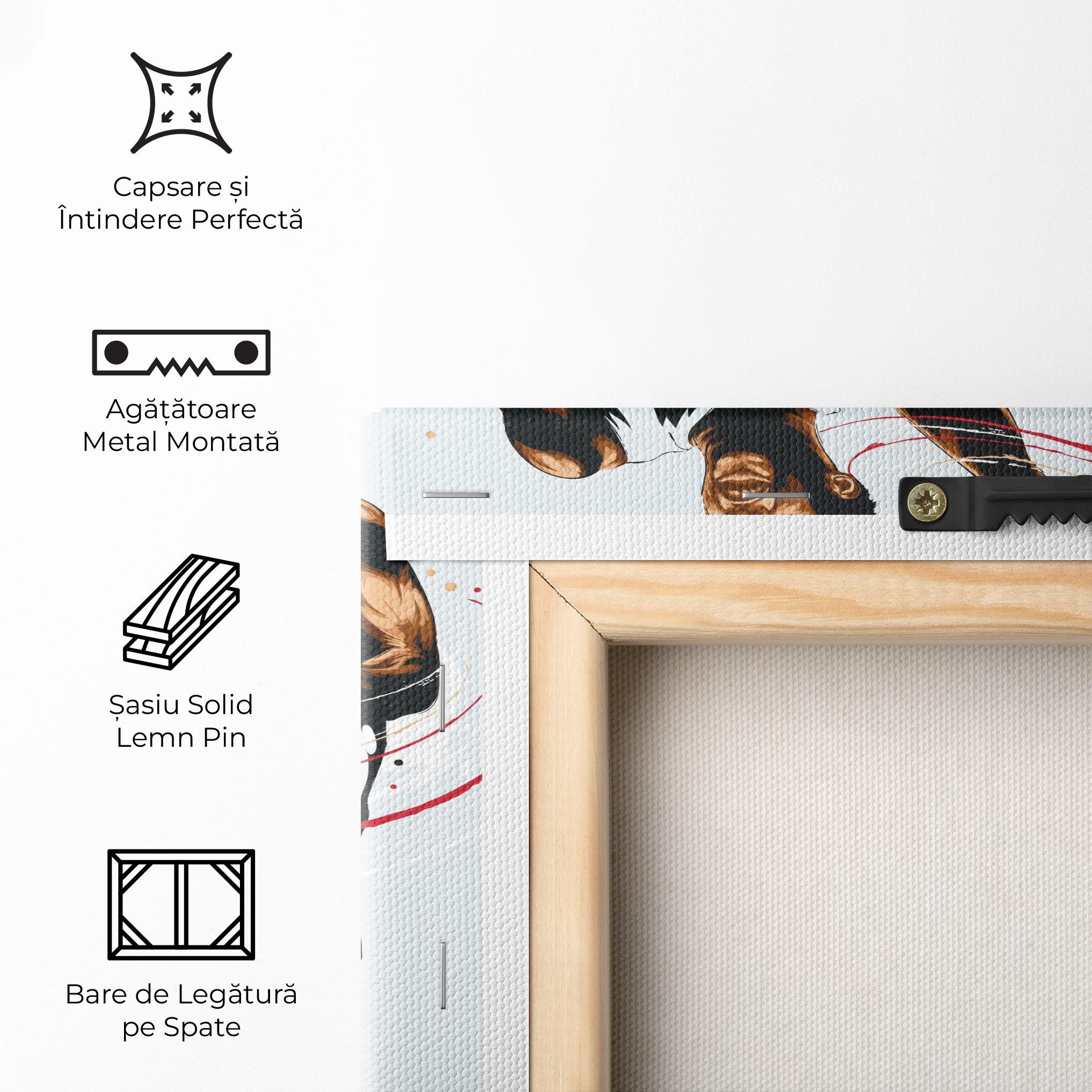 Tablou Canvas Basketball Shot mockup 5