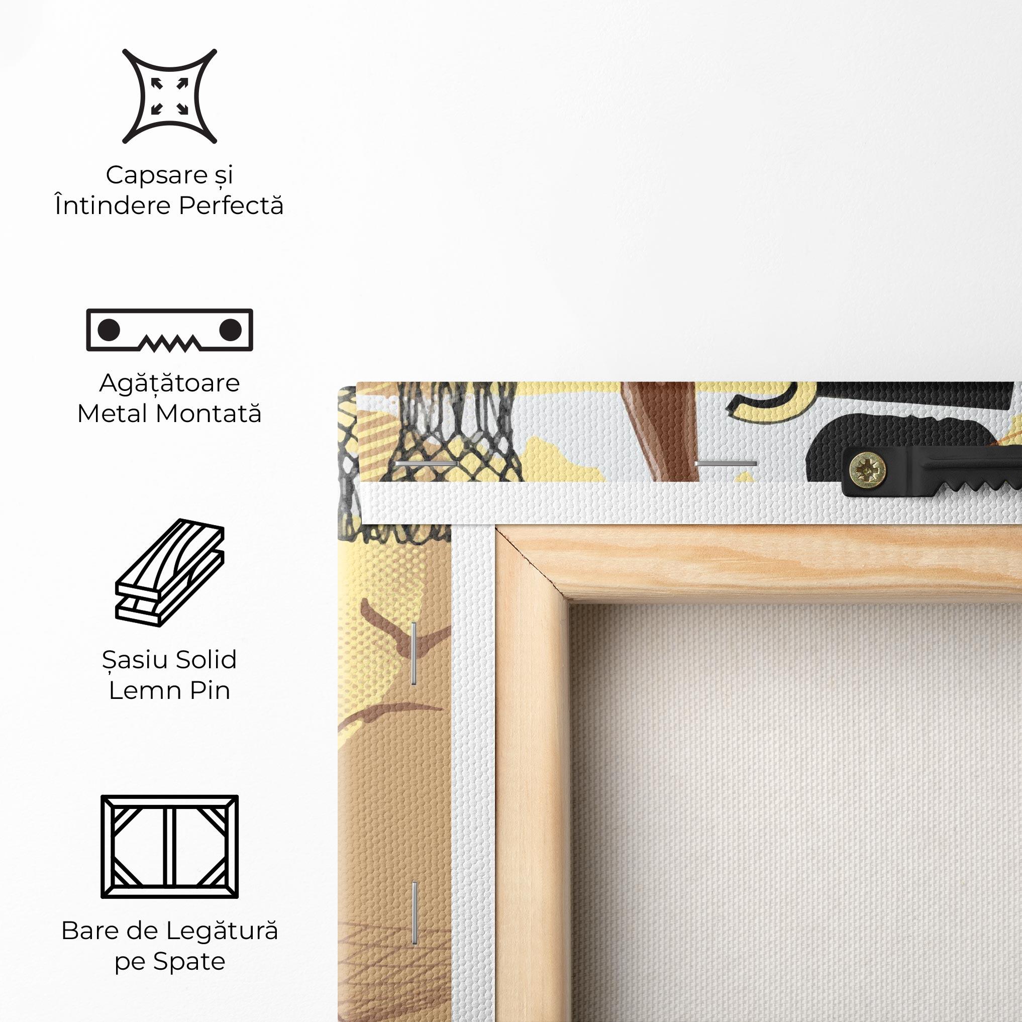 Tablou Canvas Double Dribble mockup 5