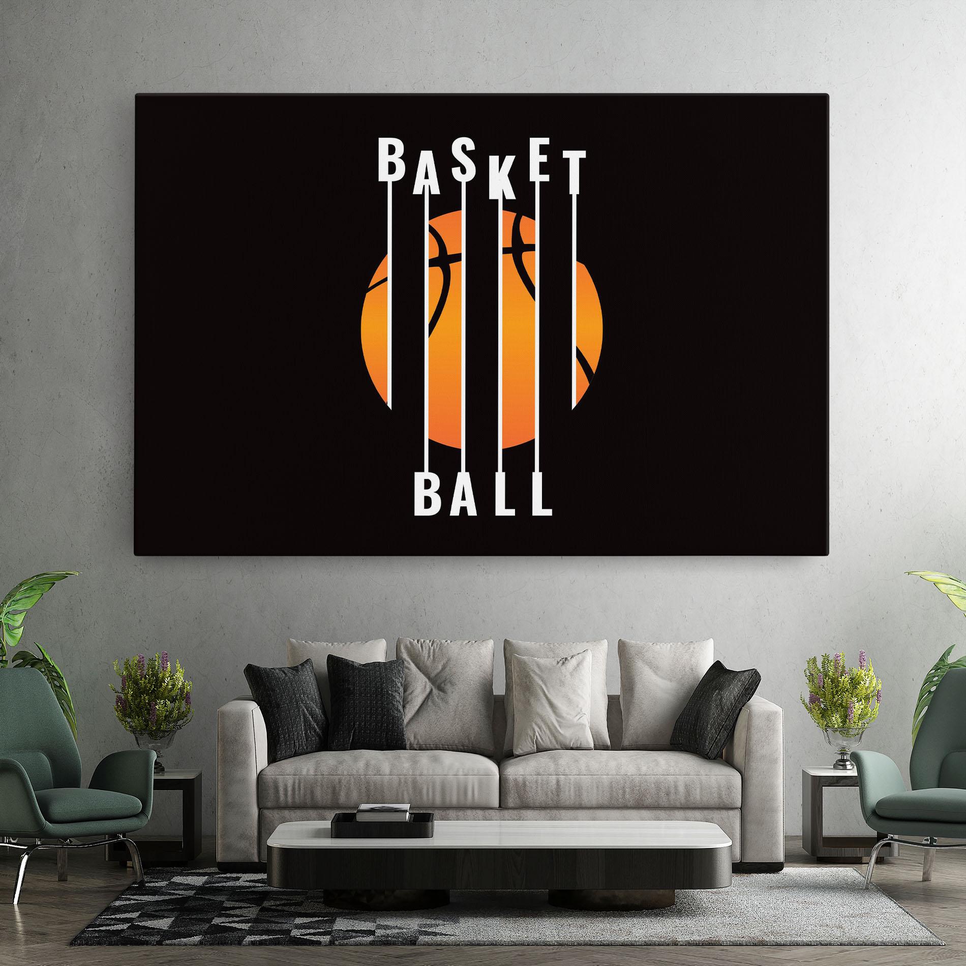Tablou Canvas Basket Ball mockup 7