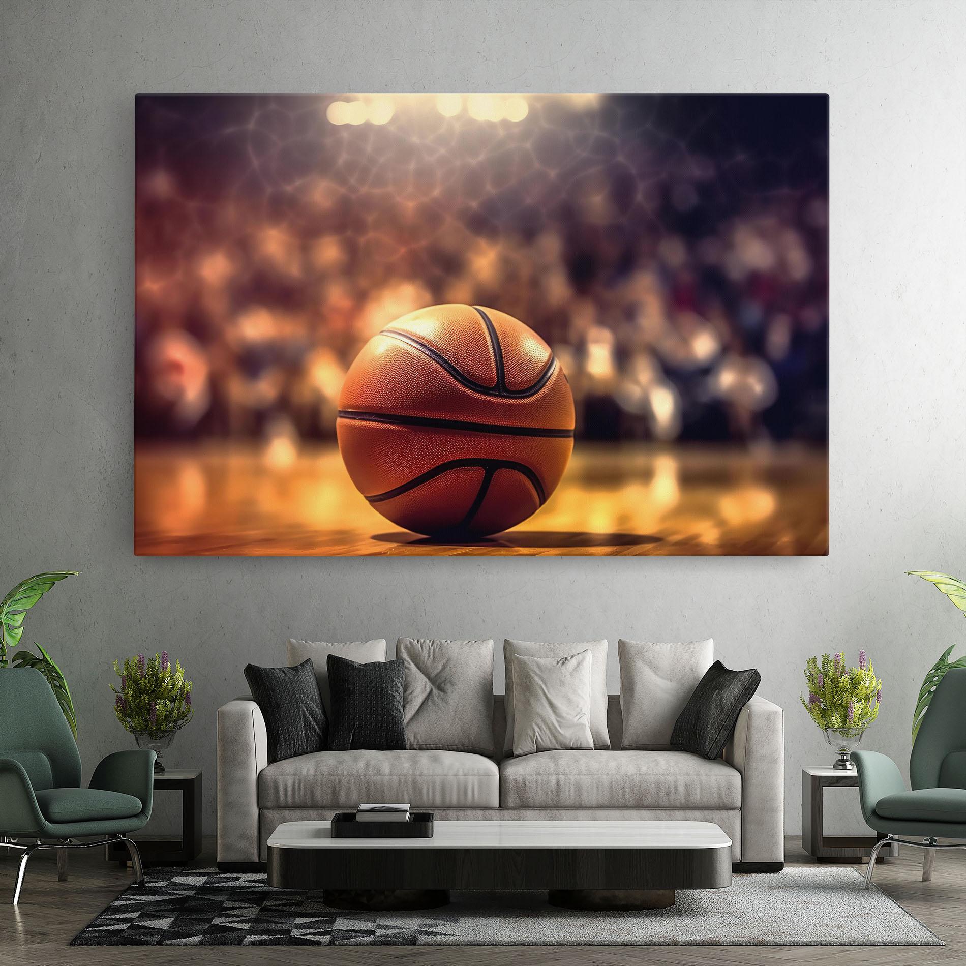 Tablou Canvas Basketball Arena mockup 7