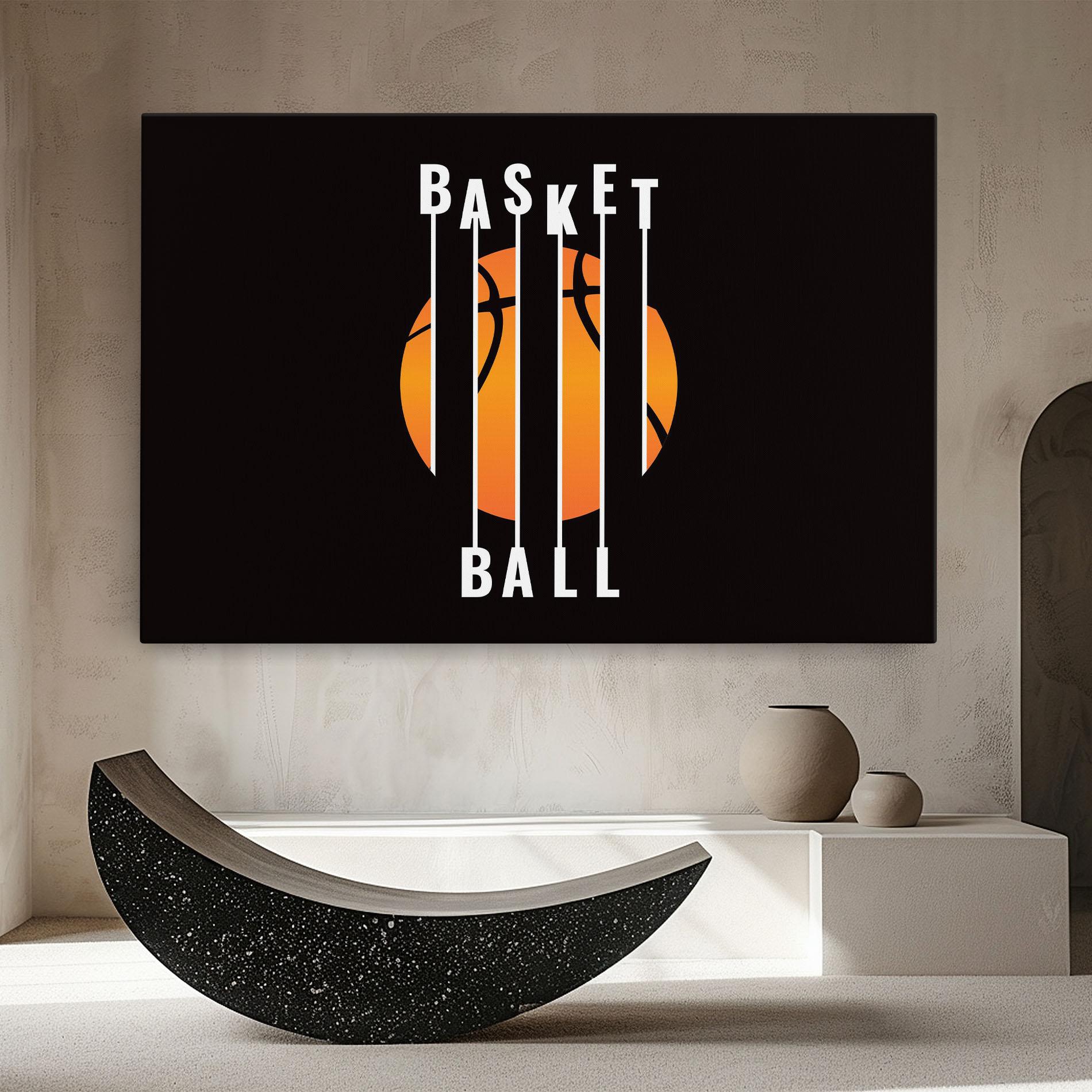 Tablou Canvas Basket Ball mockup 8