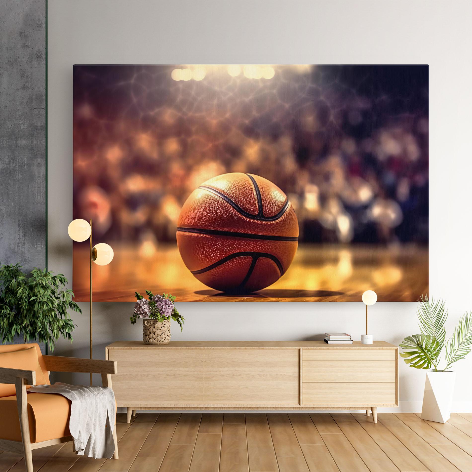 Tablou Canvas Basketball Arena mockup 9