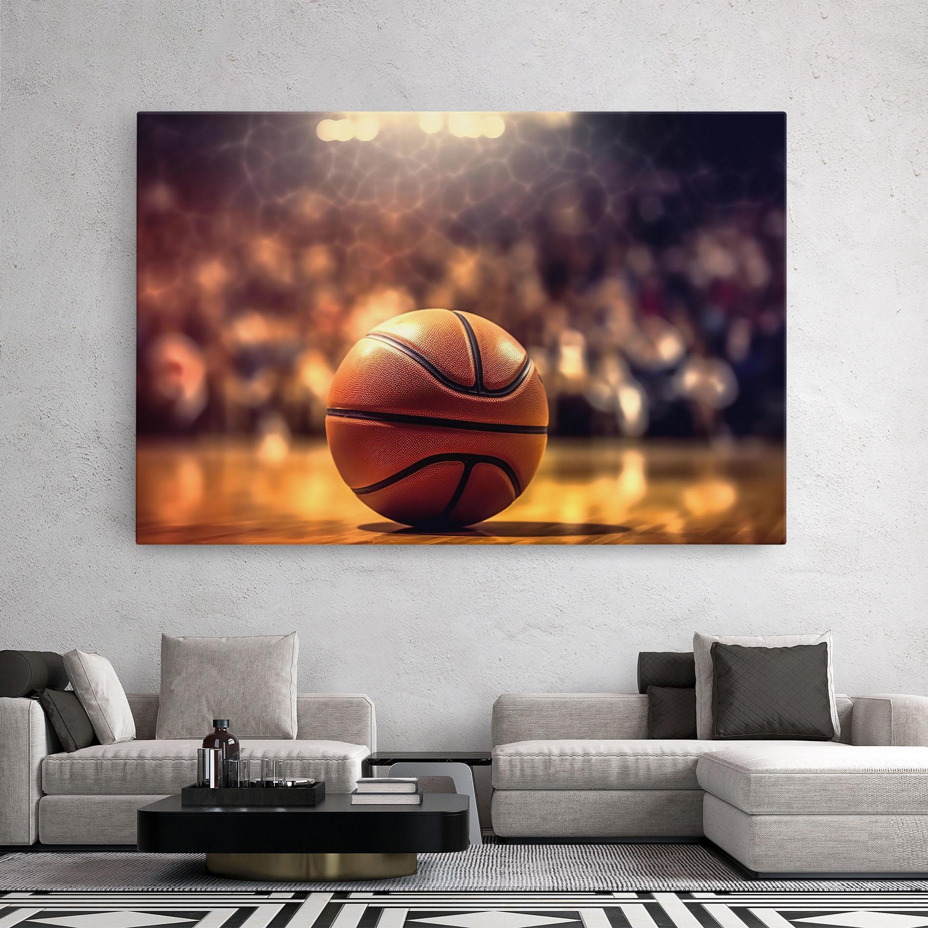 Tablou Canvas Basketball Arena mockup 2