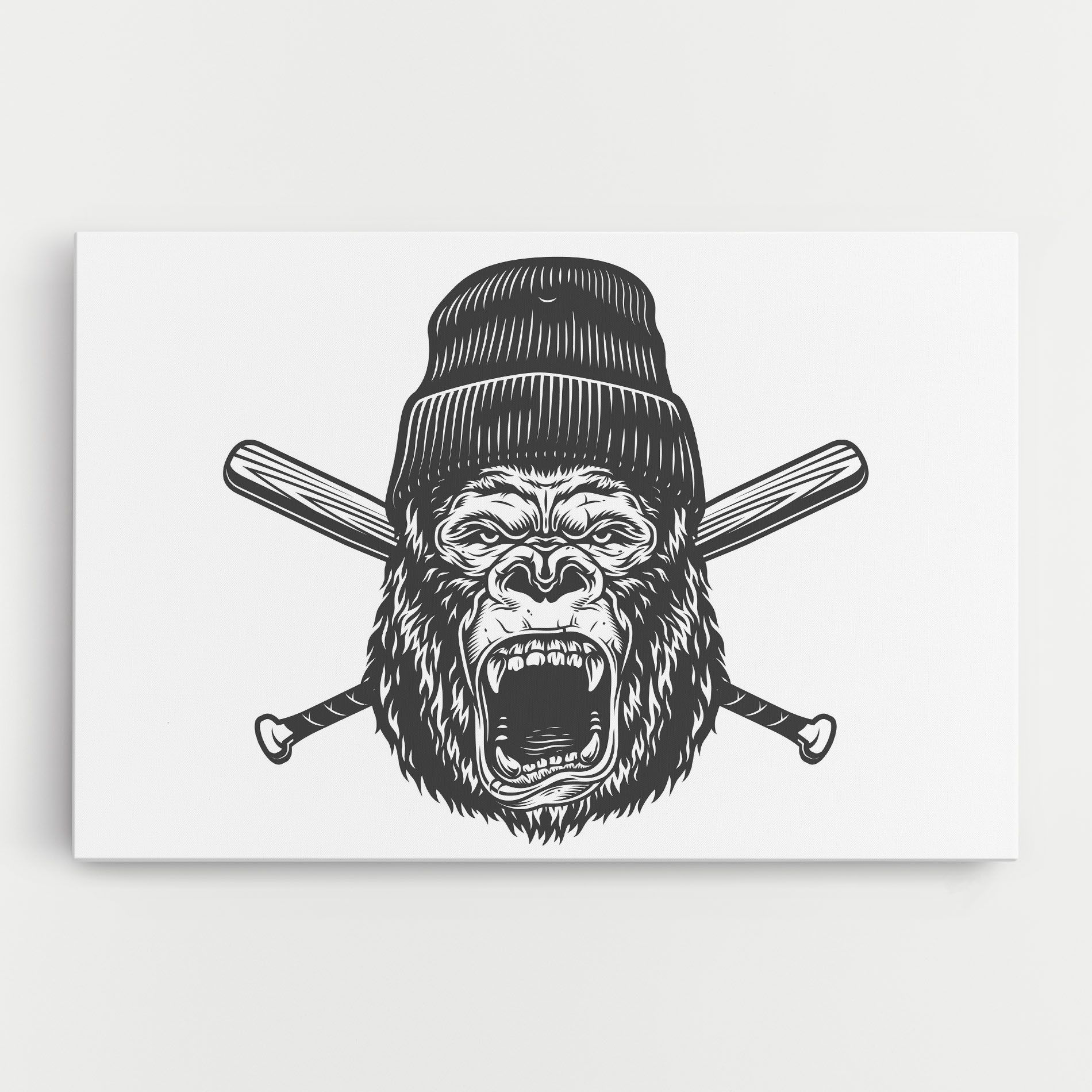 Baseball Gorilla mockup 0
