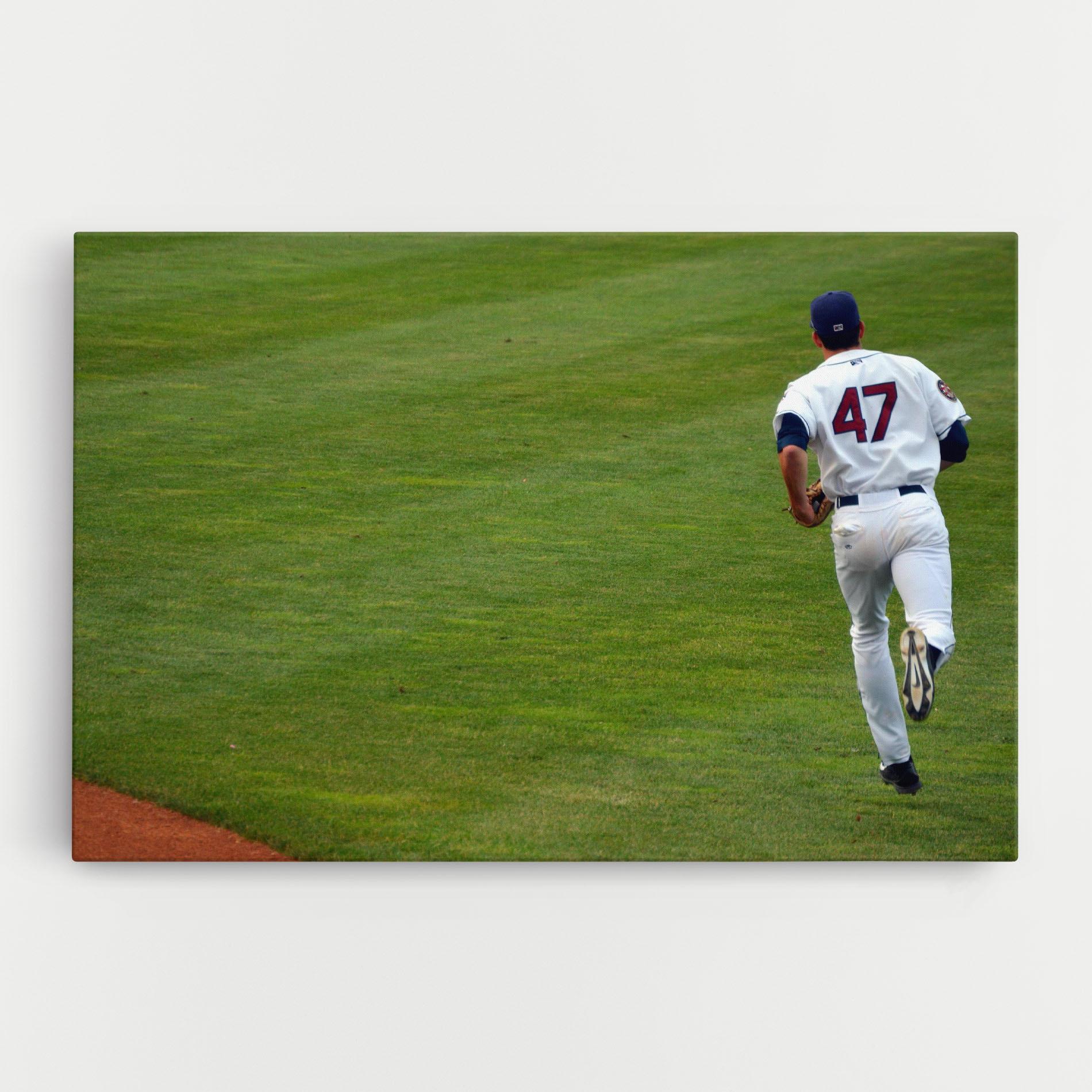 Tablou Canvas Baseball Player mockup 0