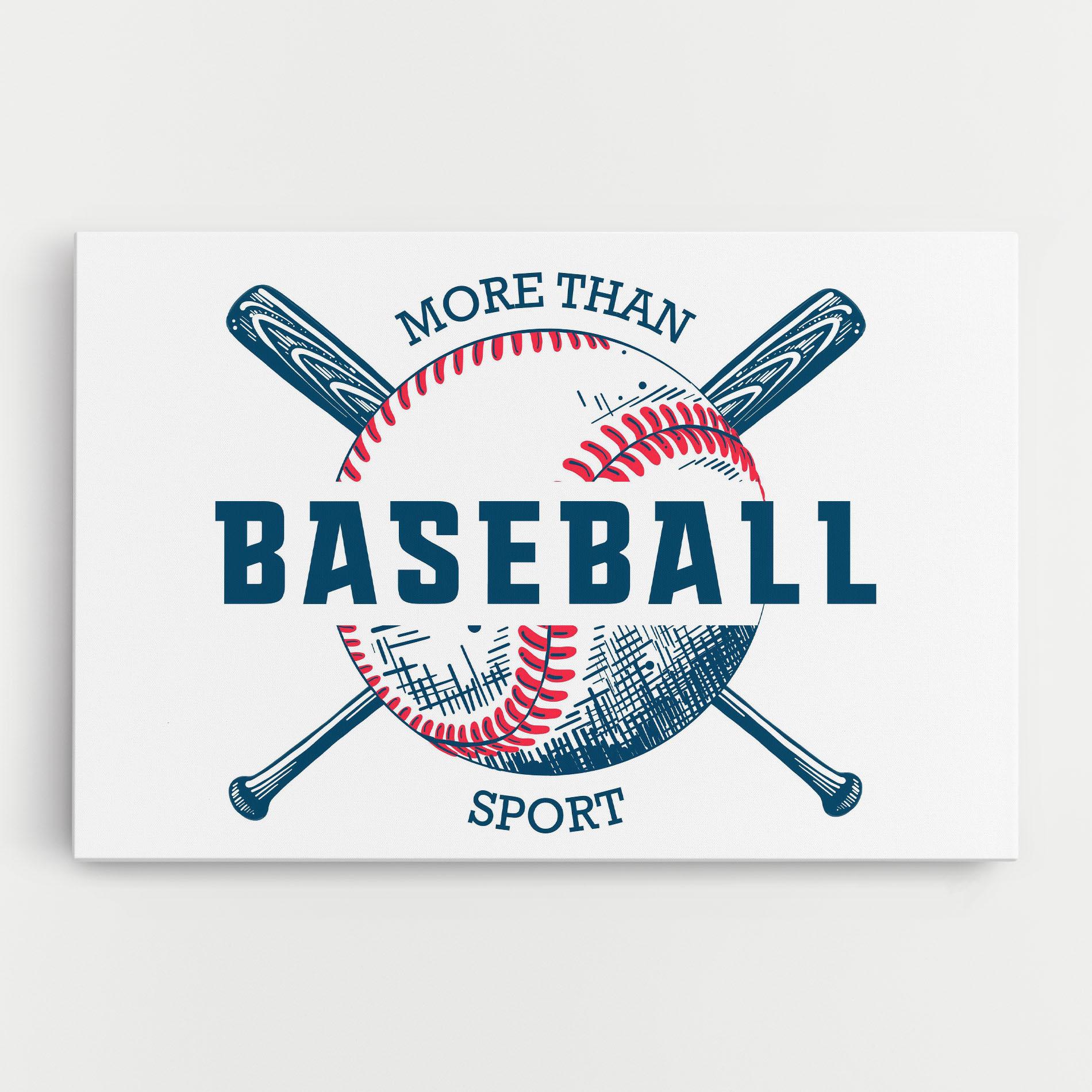 Tablou Canvas Baseball Sport mockup 0
