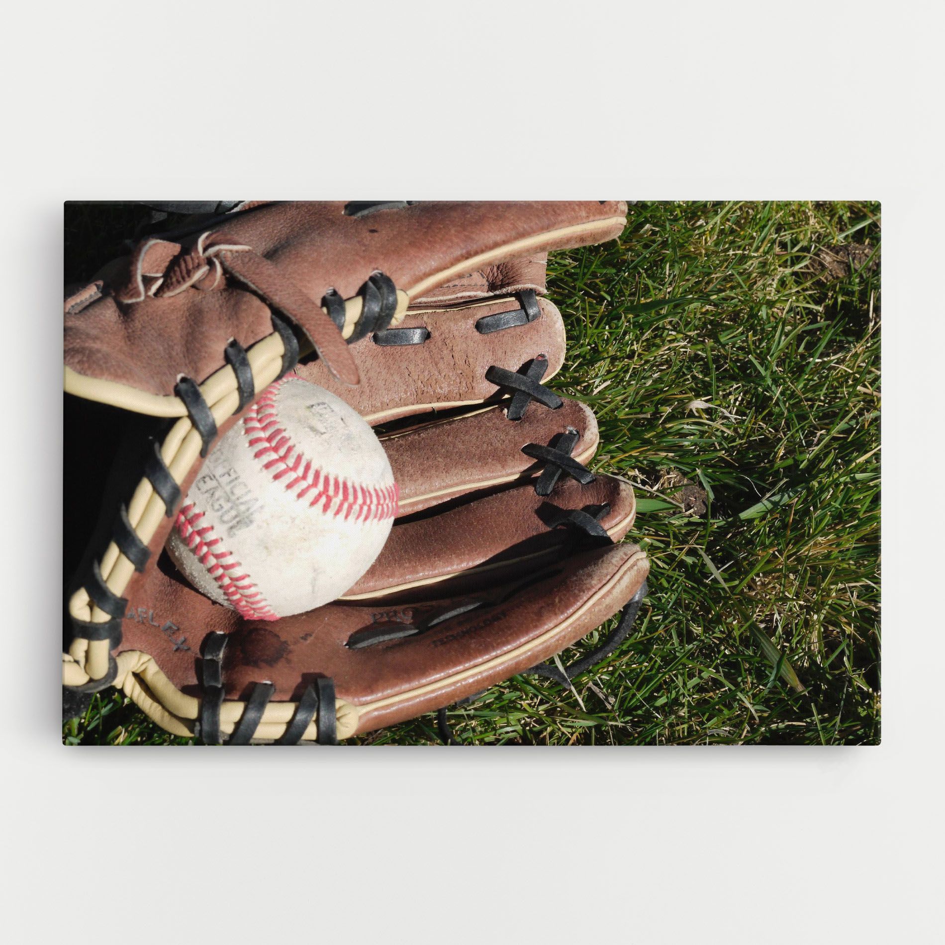 Brown Baseball Glove mockup 0